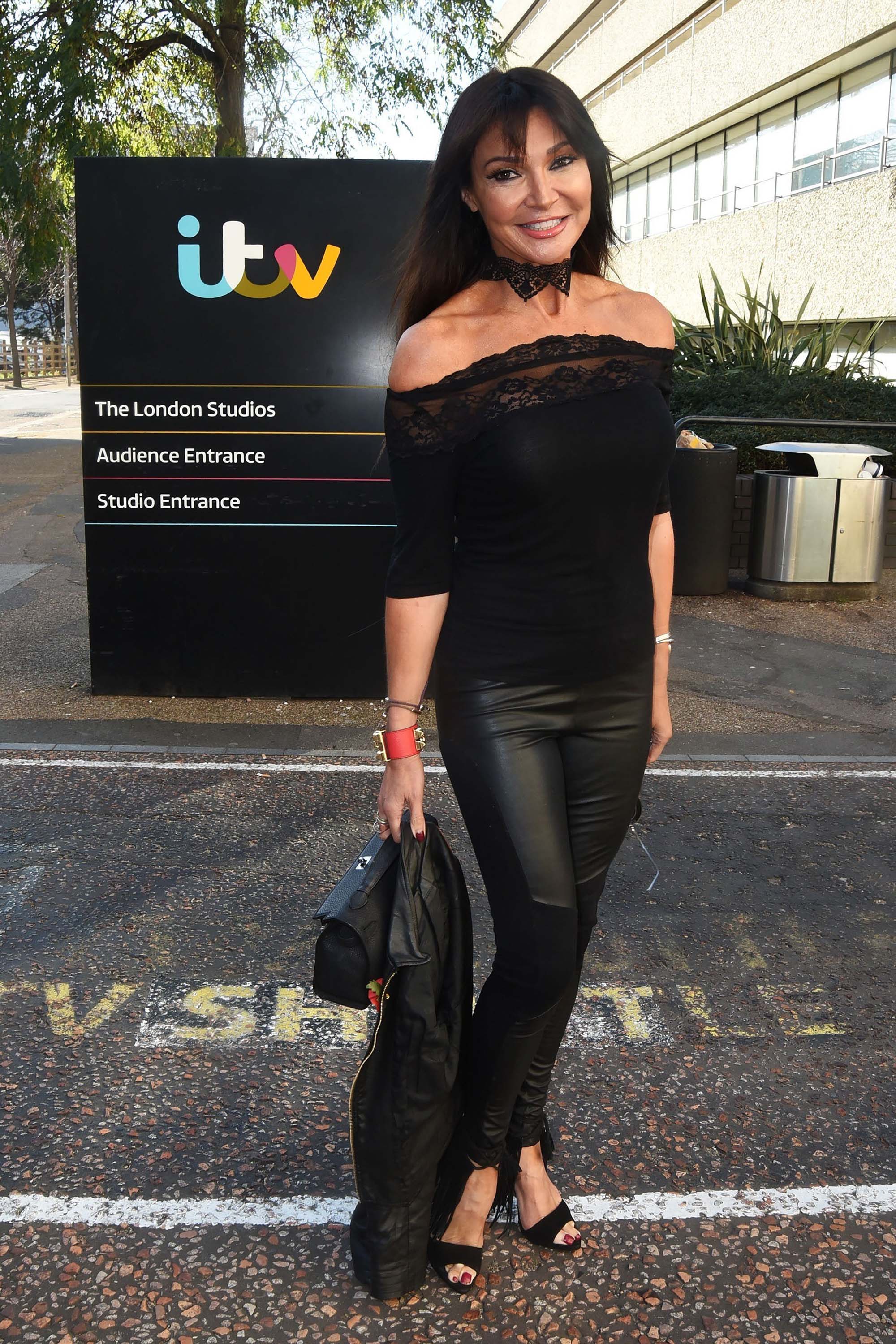 Lizzie Cundy at ITV Studio headquarters