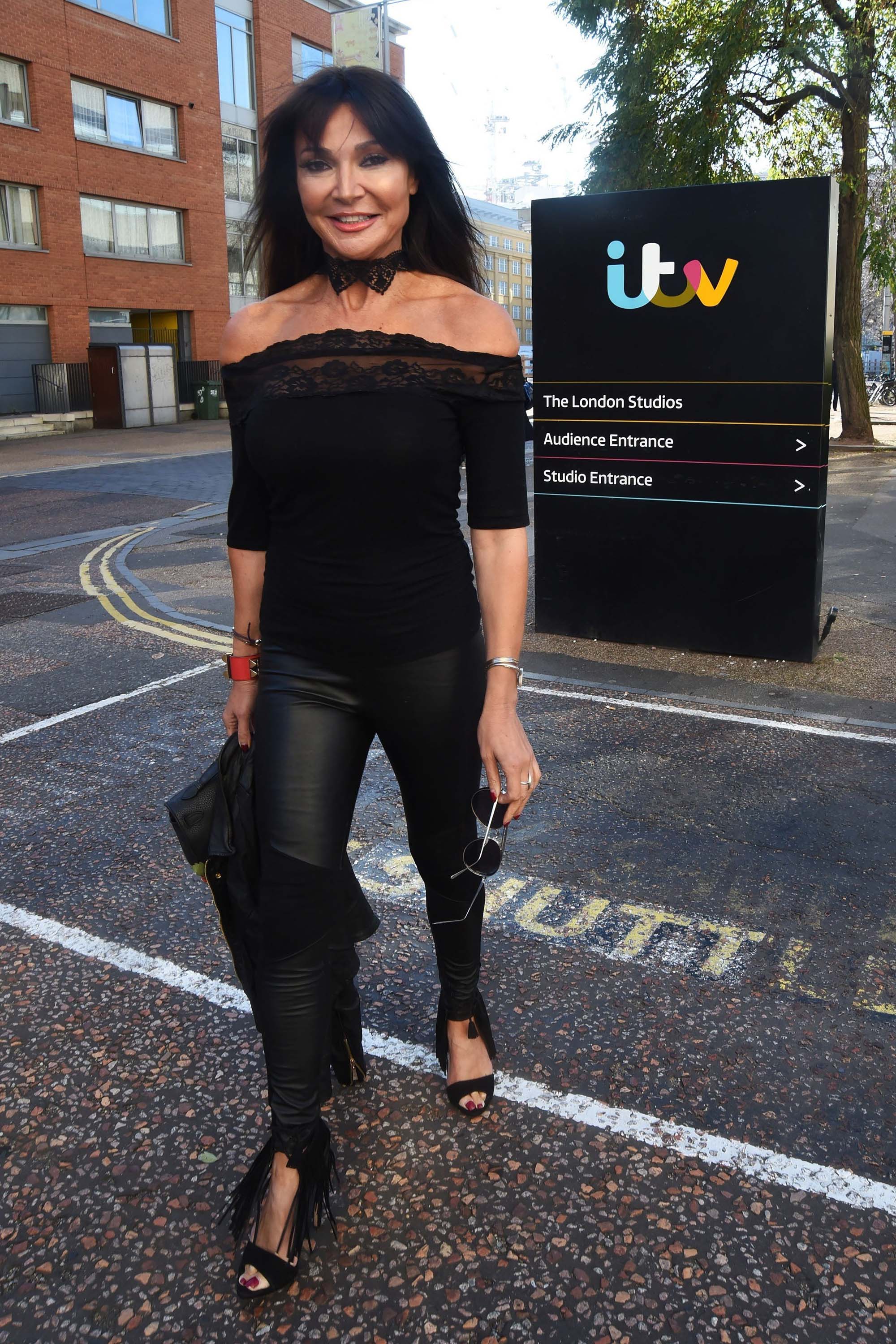 Lizzie Cundy at ITV Studio headquarters