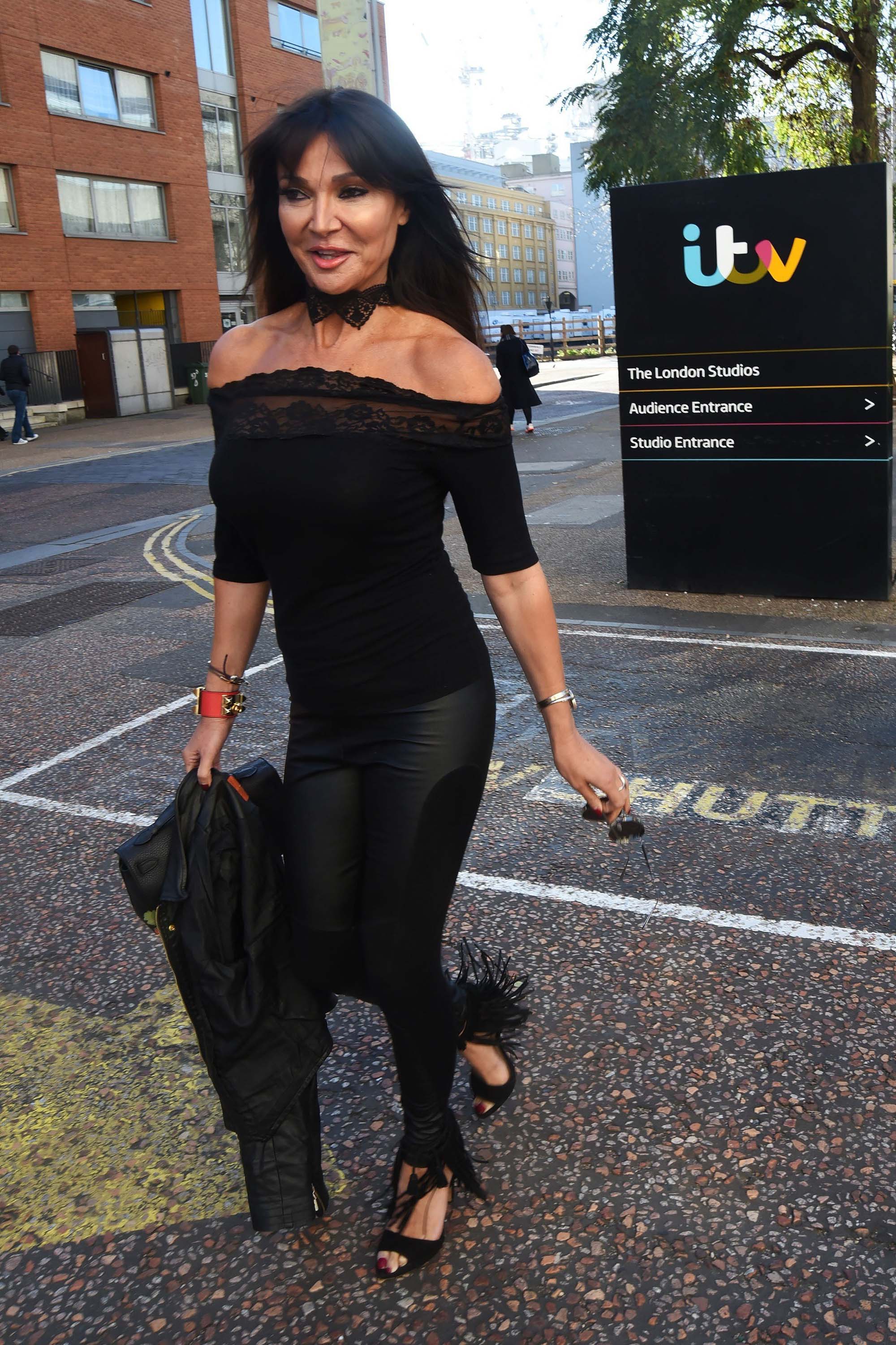 Lizzie Cundy at ITV Studio headquarters