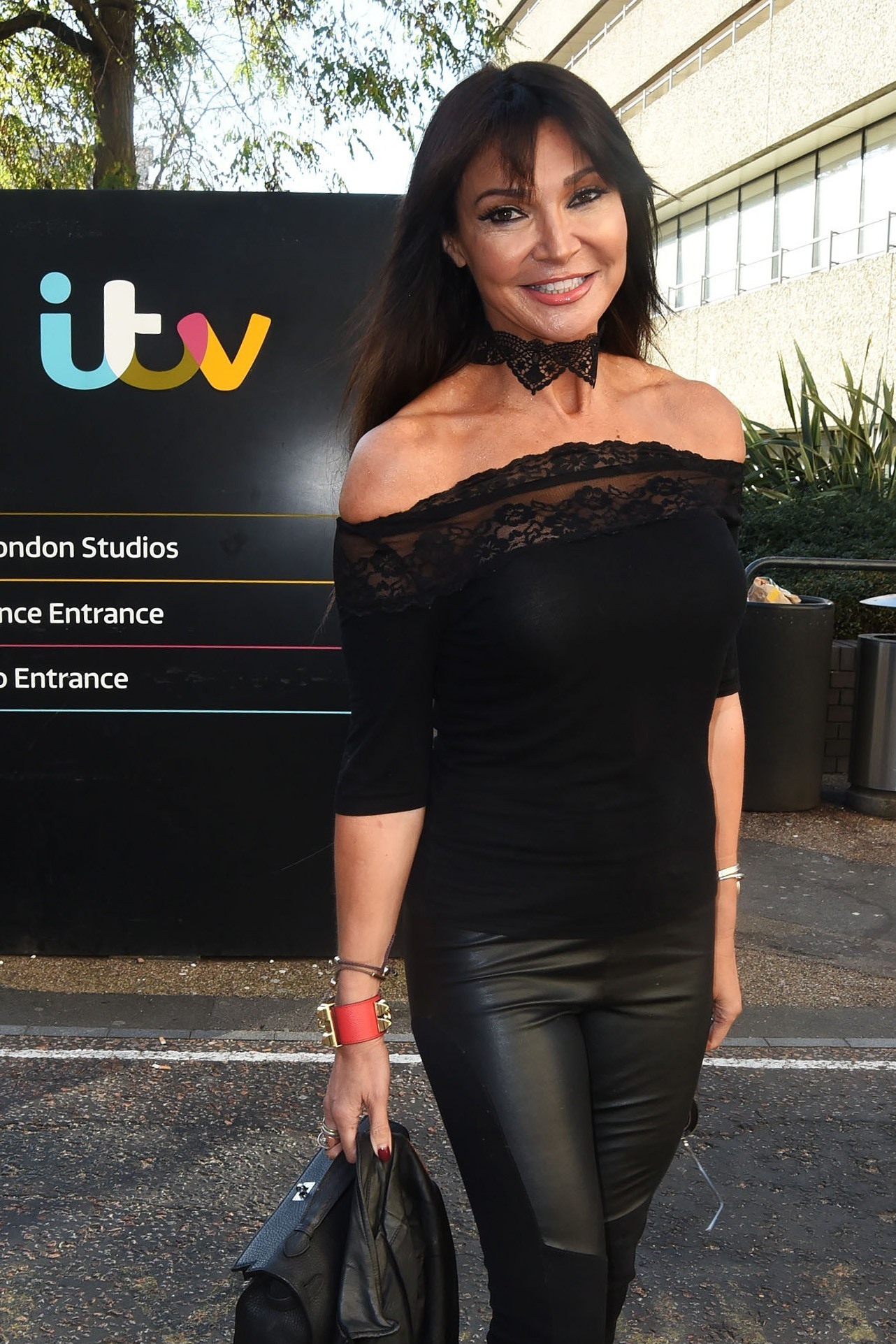 Lizzie Cundy at ITV Studio headquarters