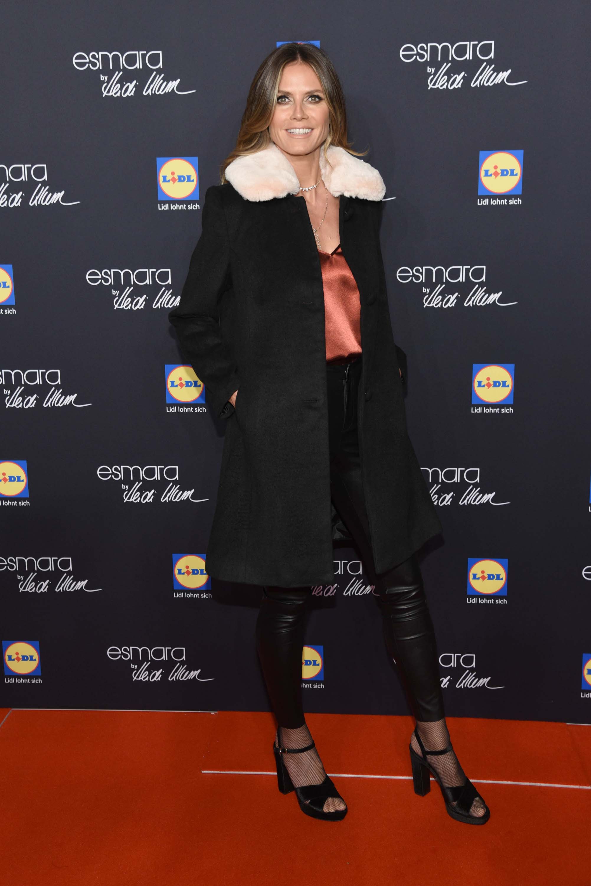 Heidi Klum attends presentation of the new collection ‘Esmara by Heidi Klum’