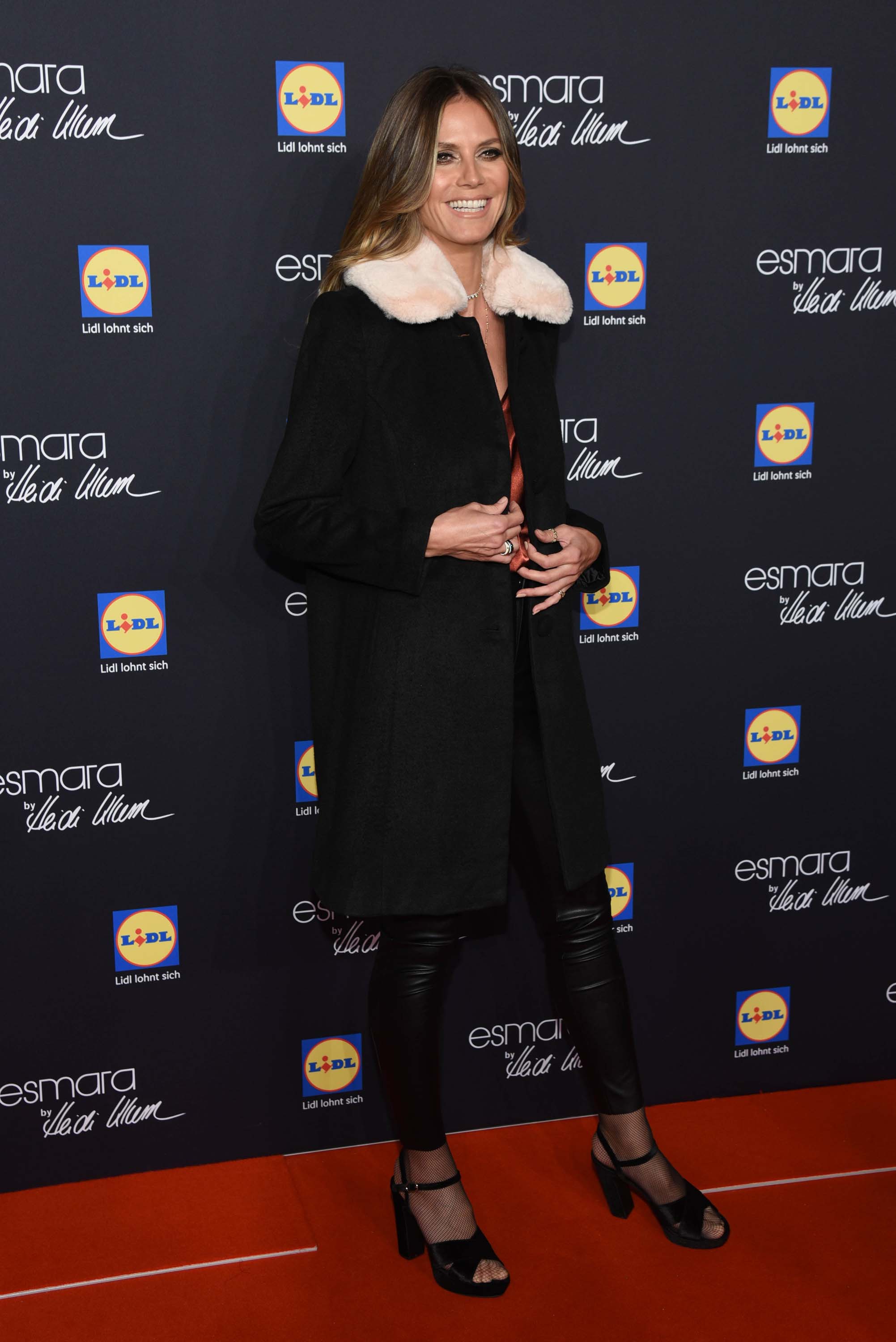 Heidi Klum attends presentation of the new collection ‘Esmara by Heidi Klum’