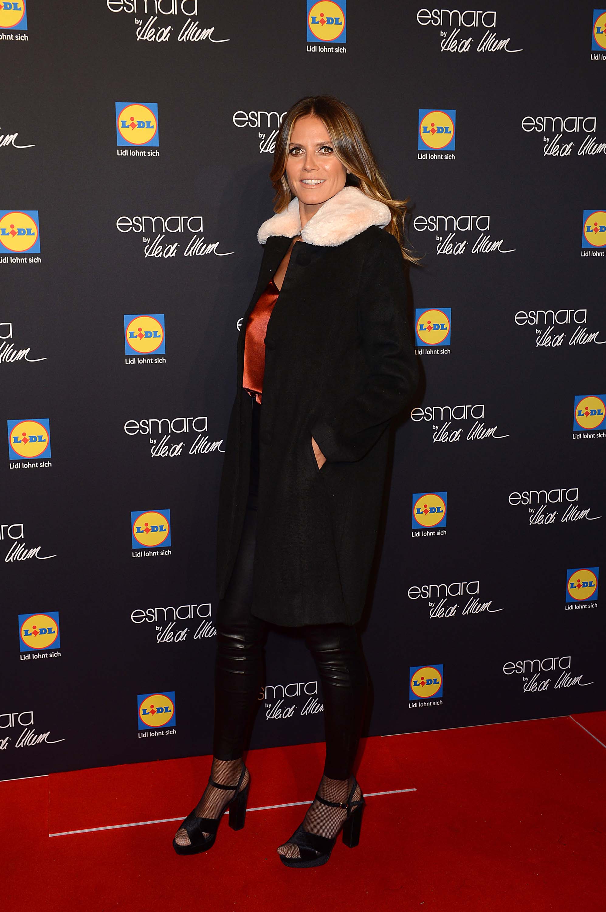Heidi Klum attends presentation of the new collection ‘Esmara by Heidi Klum’