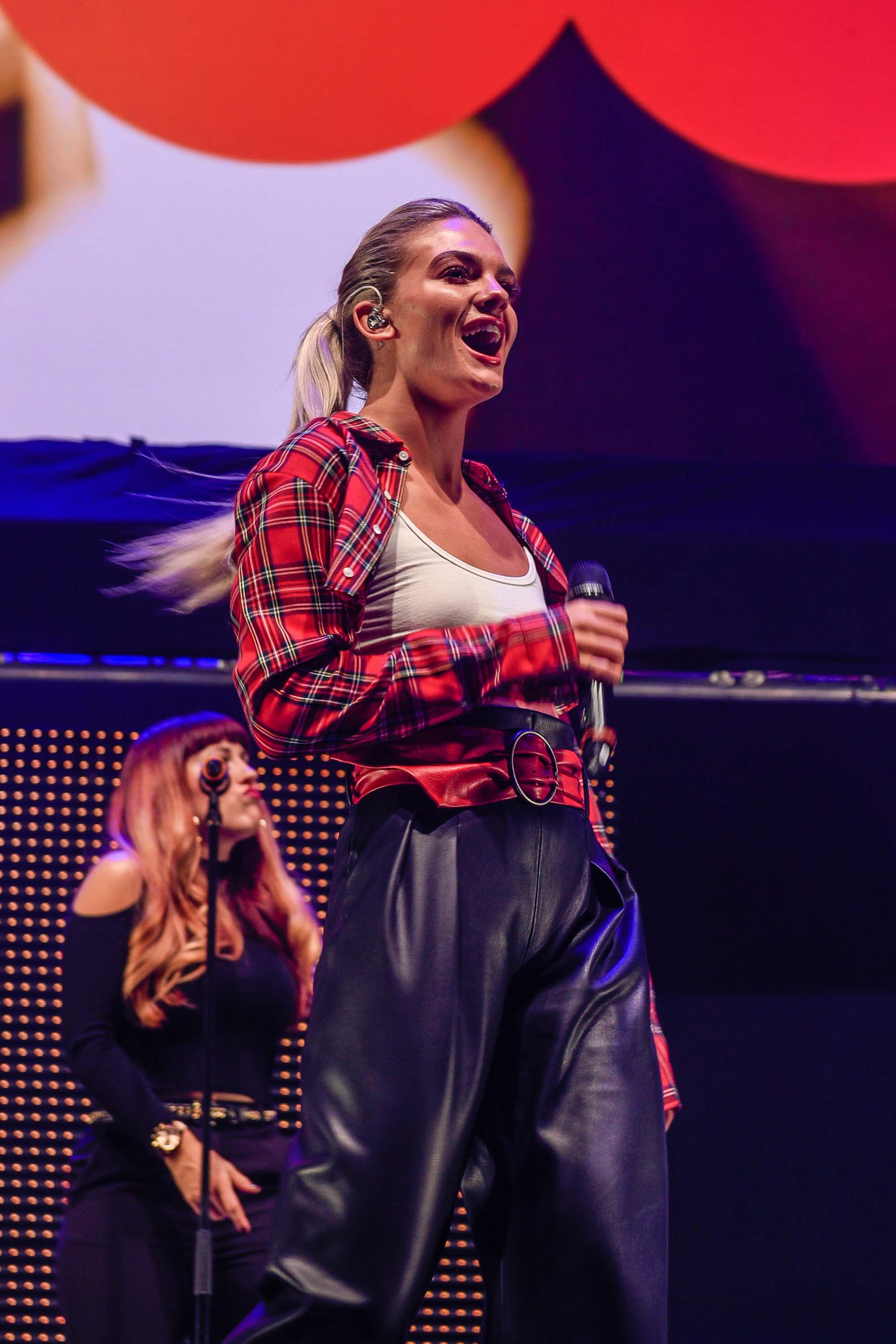 Louisa Johnson attends The Radio City Christmas Live 2017 gig