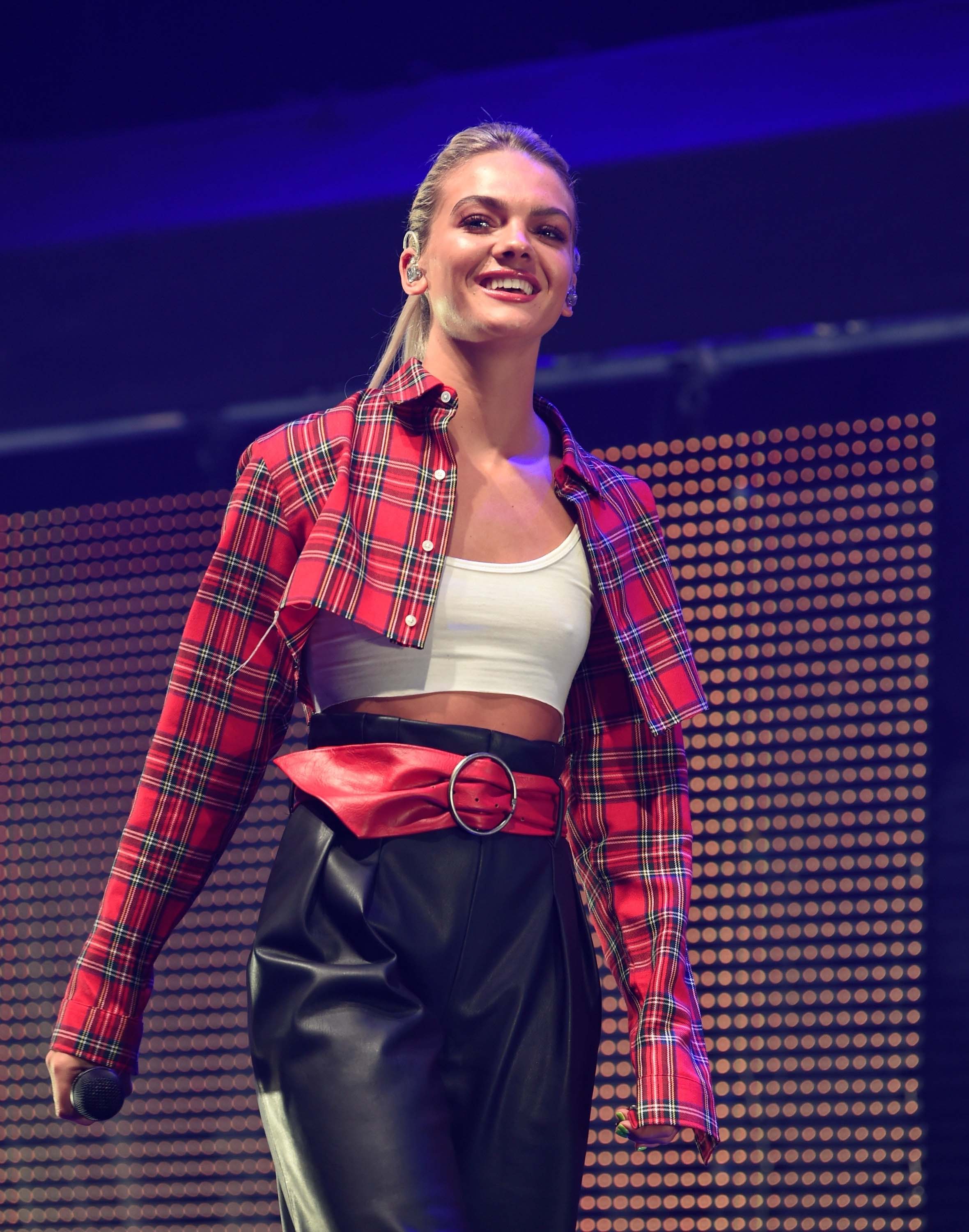 Louisa Johnson attends The Radio City Christmas Live 2017 gig