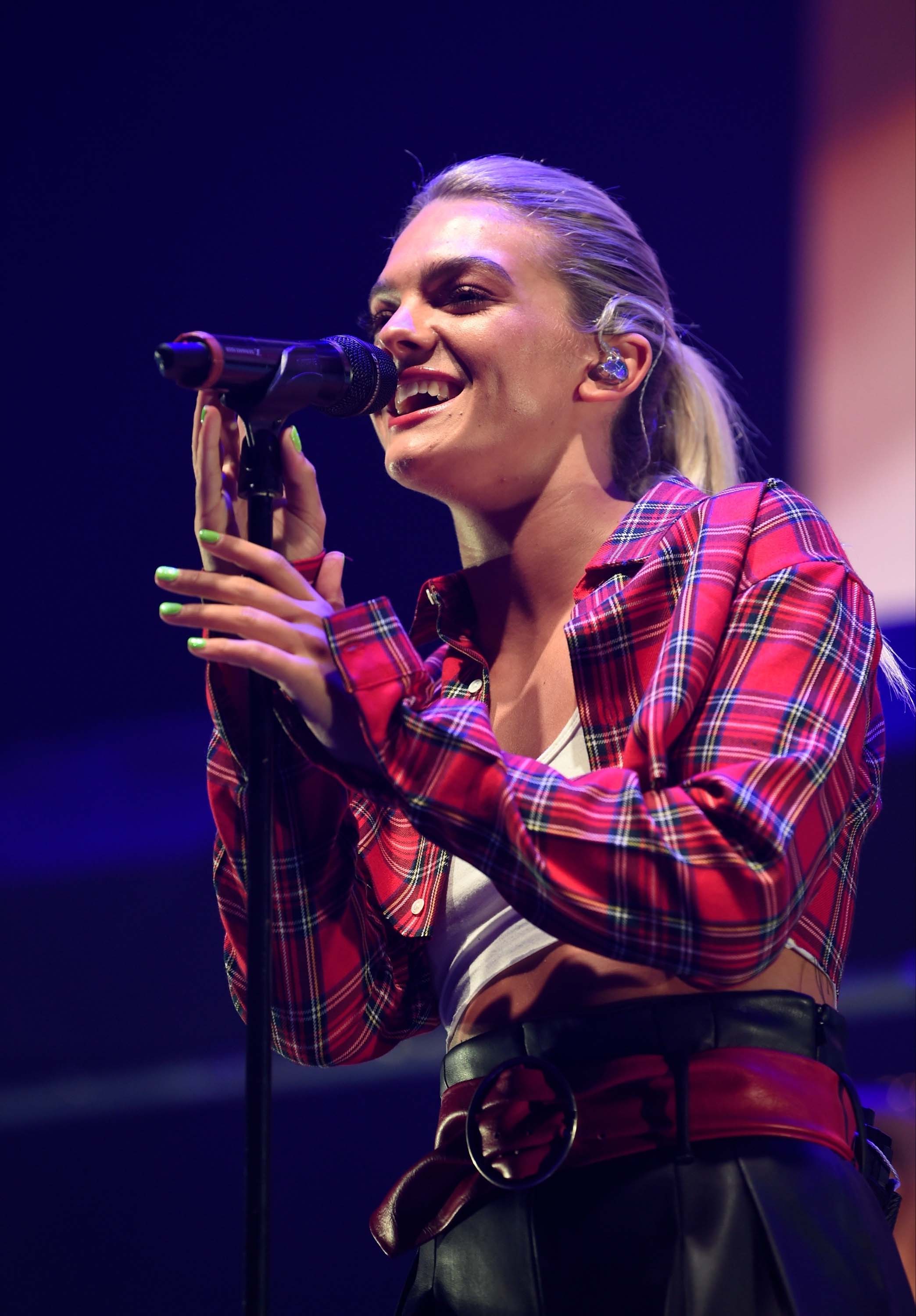 Louisa Johnson attends The Radio City Christmas Live 2017 gig