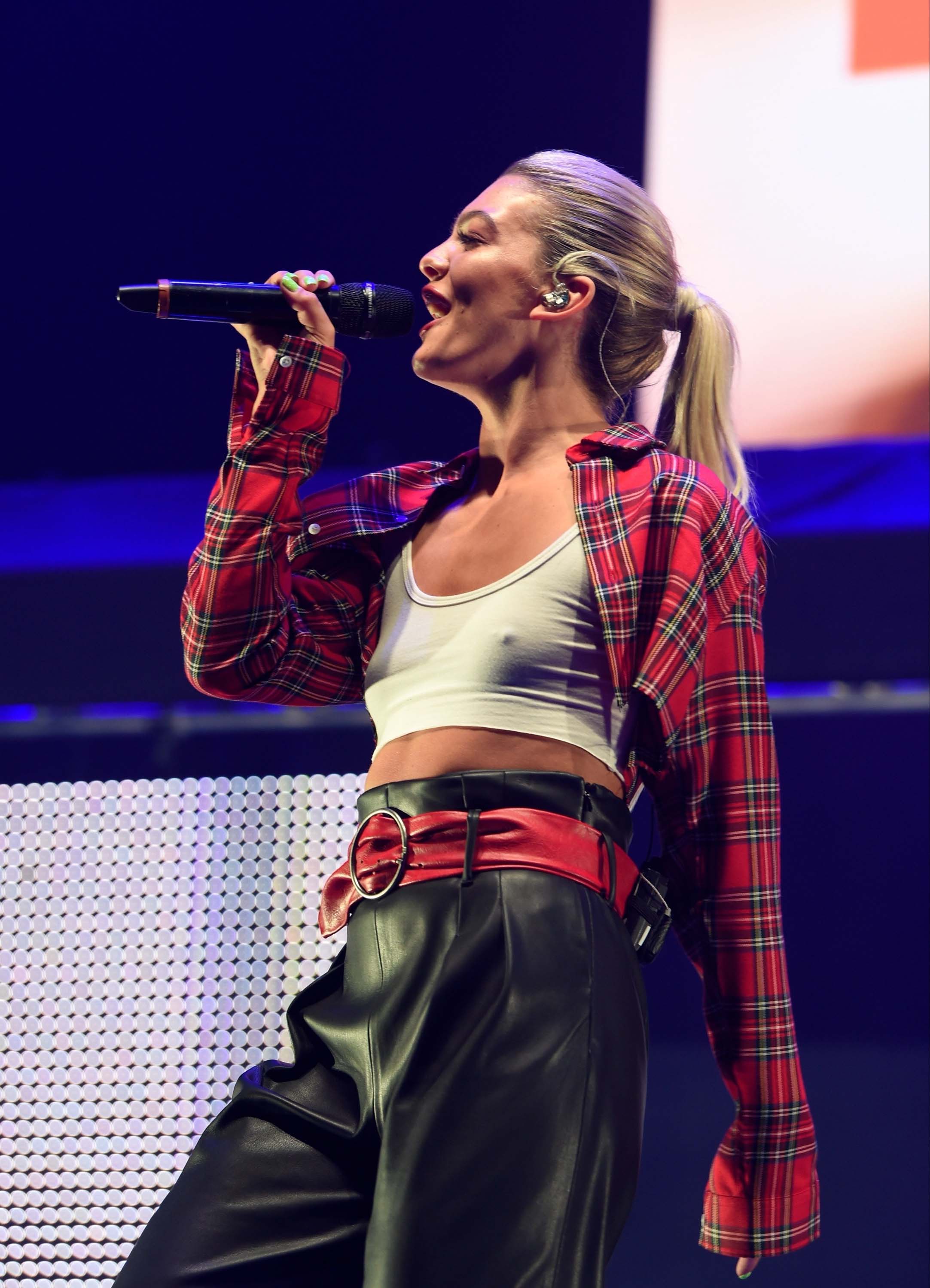 Louisa Johnson attends The Radio City Christmas Live 2017 gig