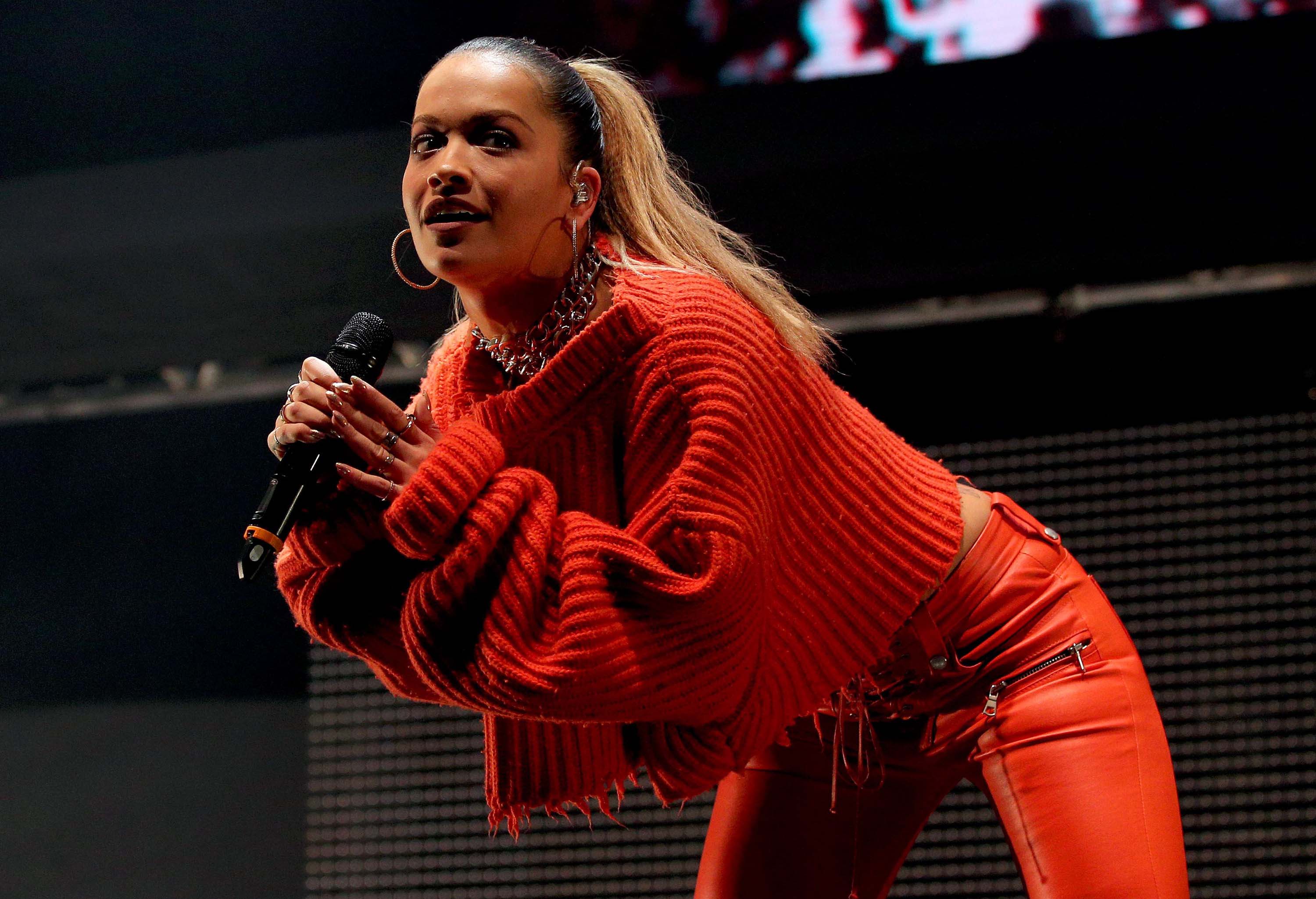 Rita Ora performs at the Key 103 Live Concert