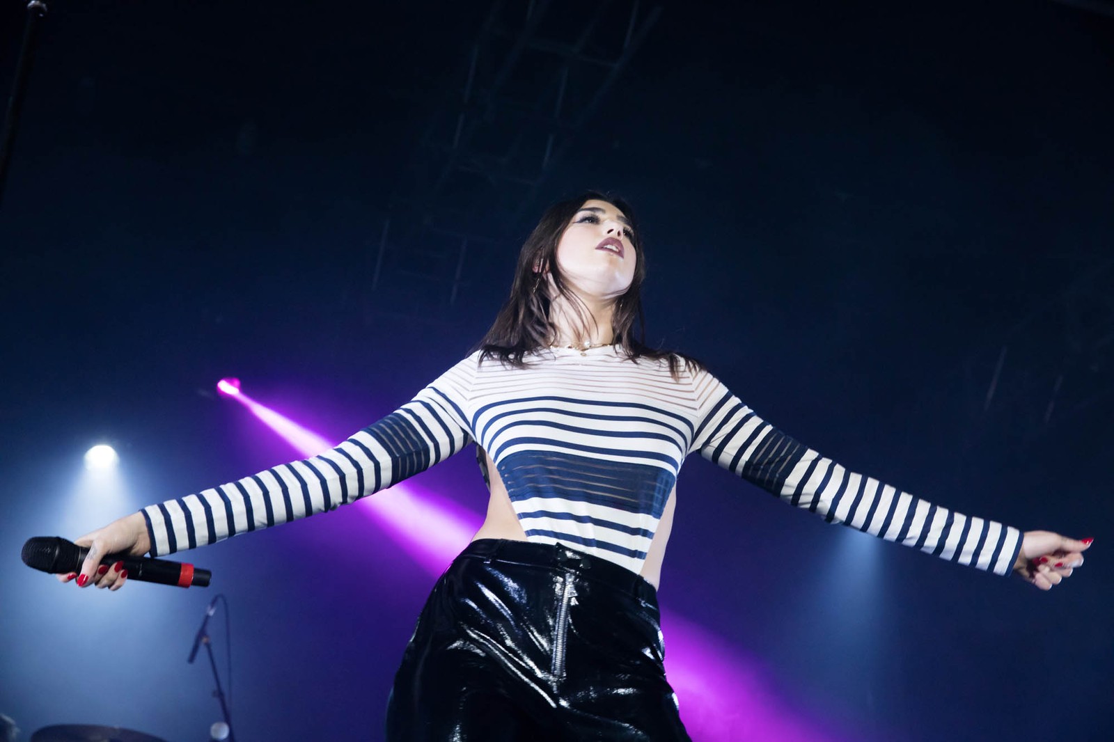 Dua Lipa performs at Audio Club