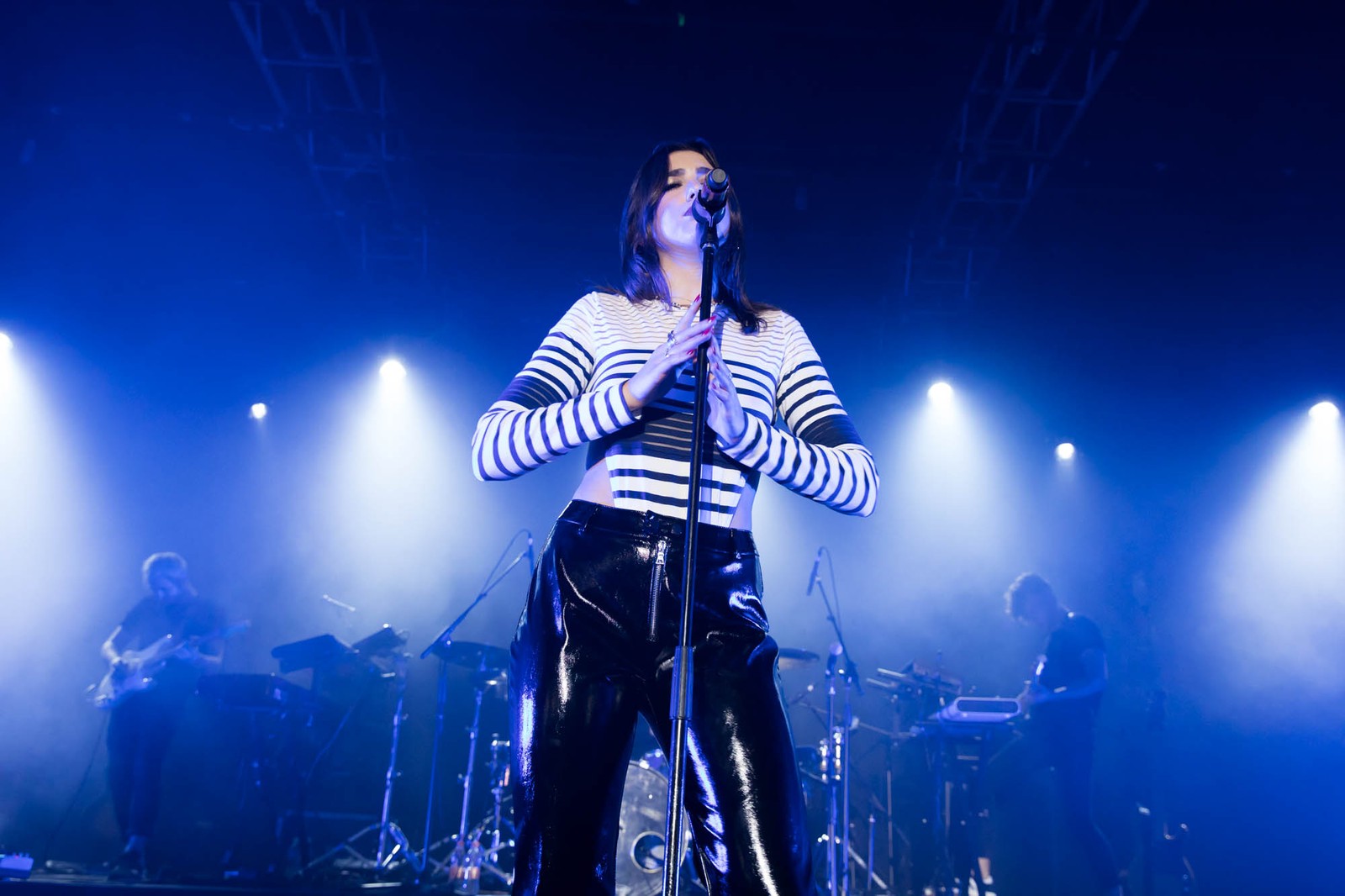 Dua Lipa performs at Audio Club