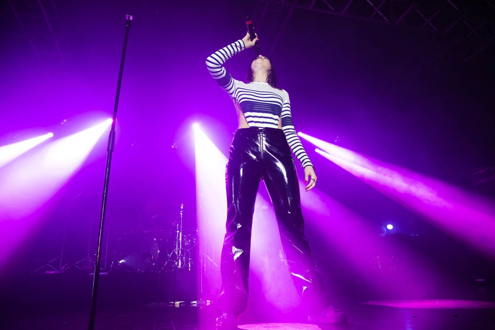 Dua Lipa performs at Audio Club