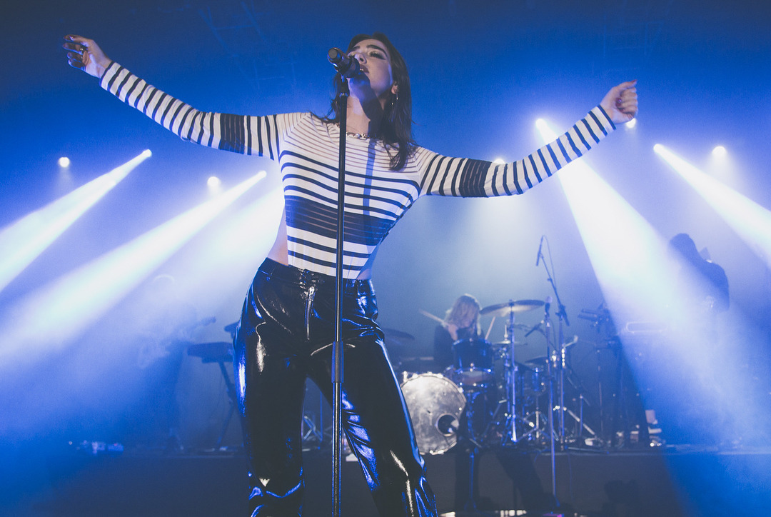 Dua Lipa performs at Audio Club