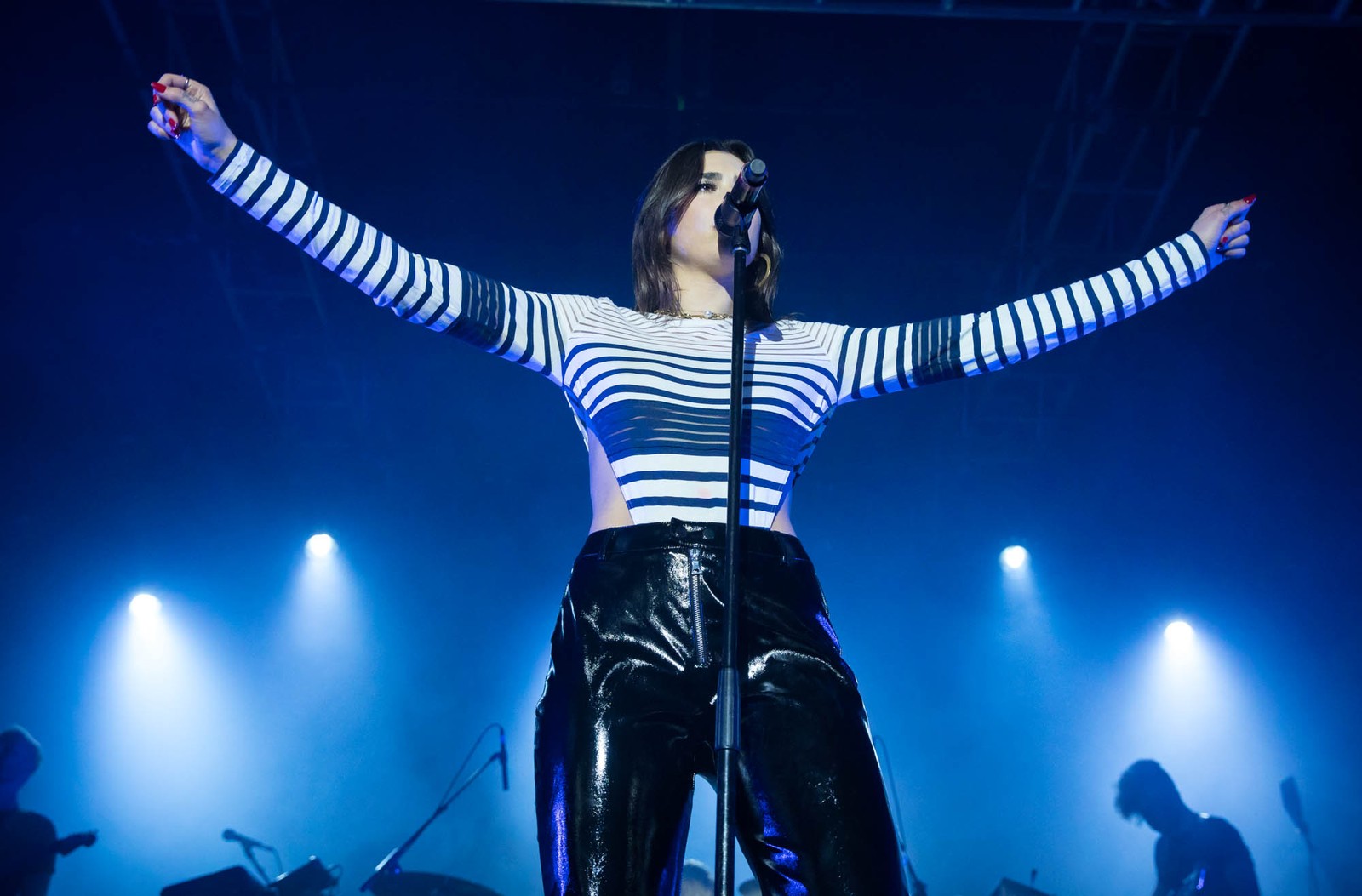 Dua Lipa performs at Audio Club