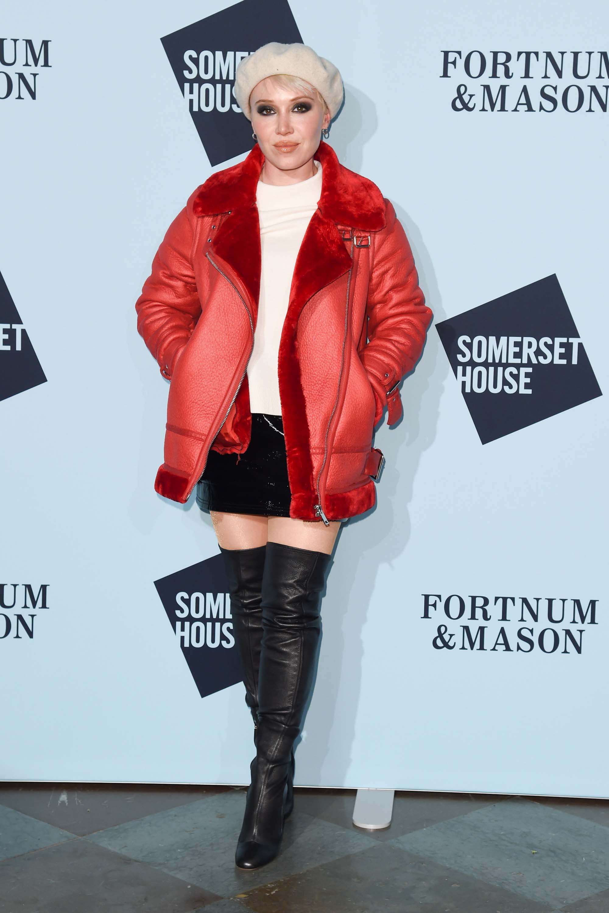Daisy Lewis attends Skate at Somerset House launch party