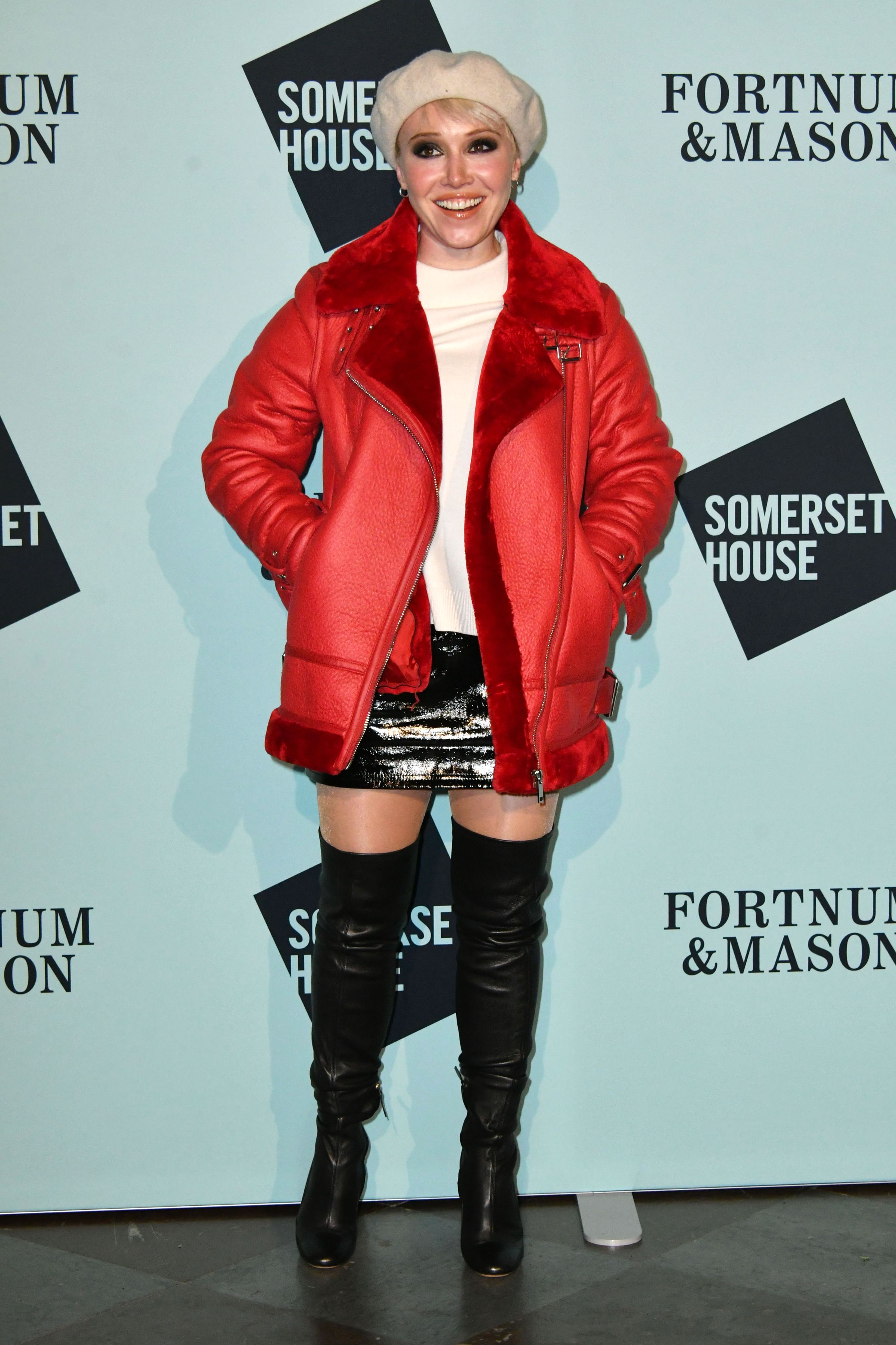 Daisy Lewis attends Skate at Somerset House launch party
