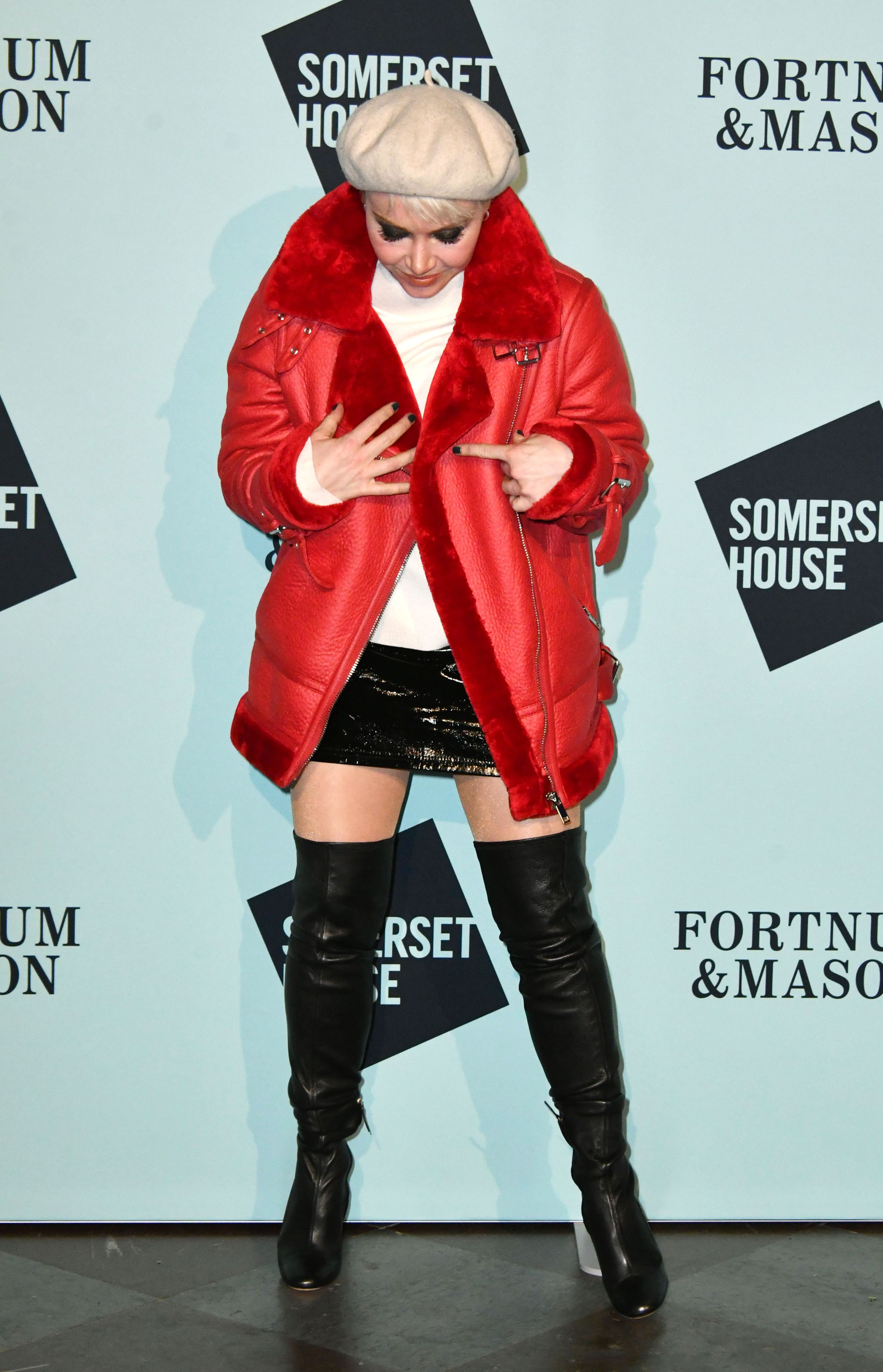 Daisy Lewis attends Skate at Somerset House launch party