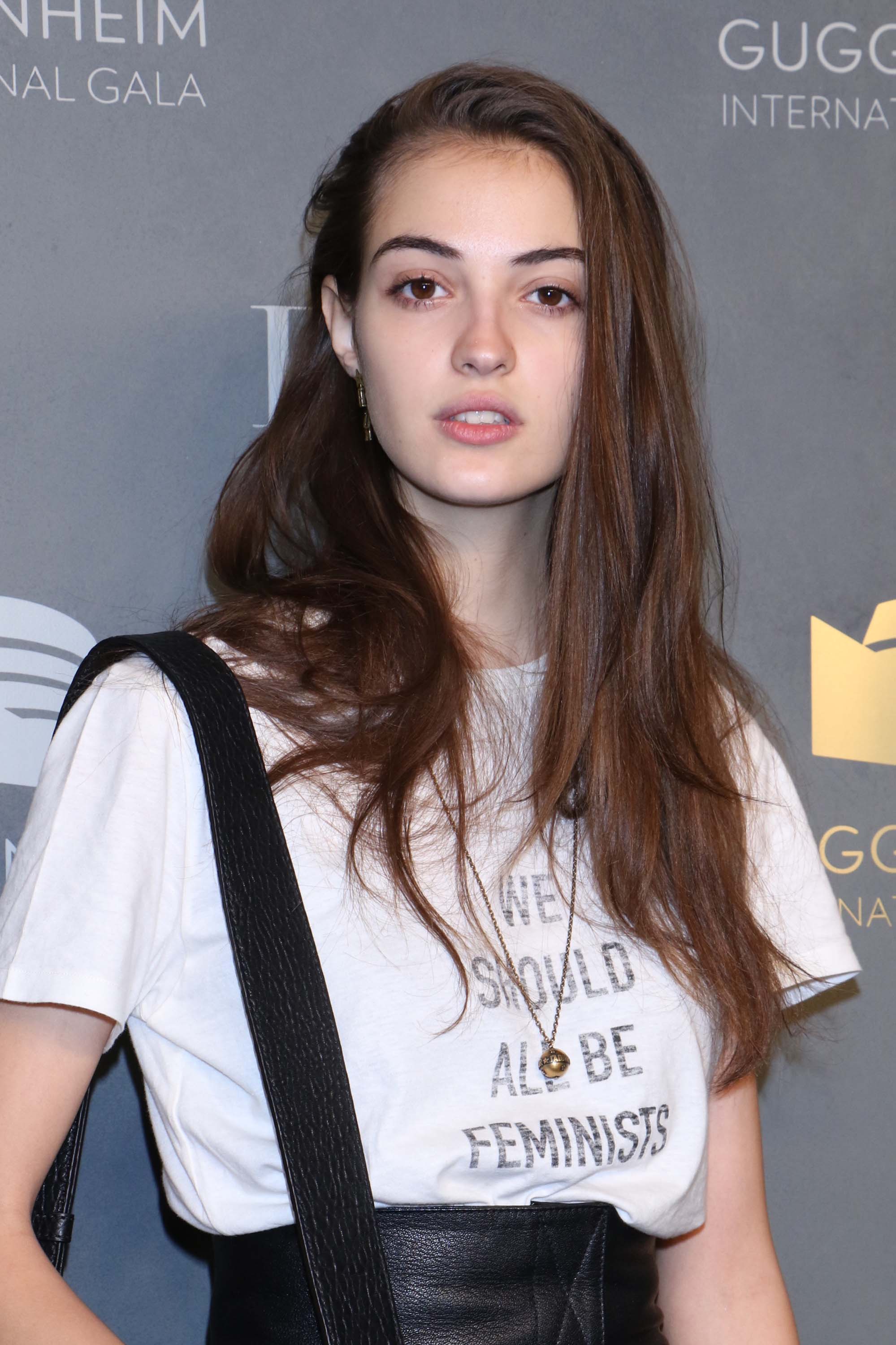 Camille Hurel attends Guggenheim International Gala pre-party