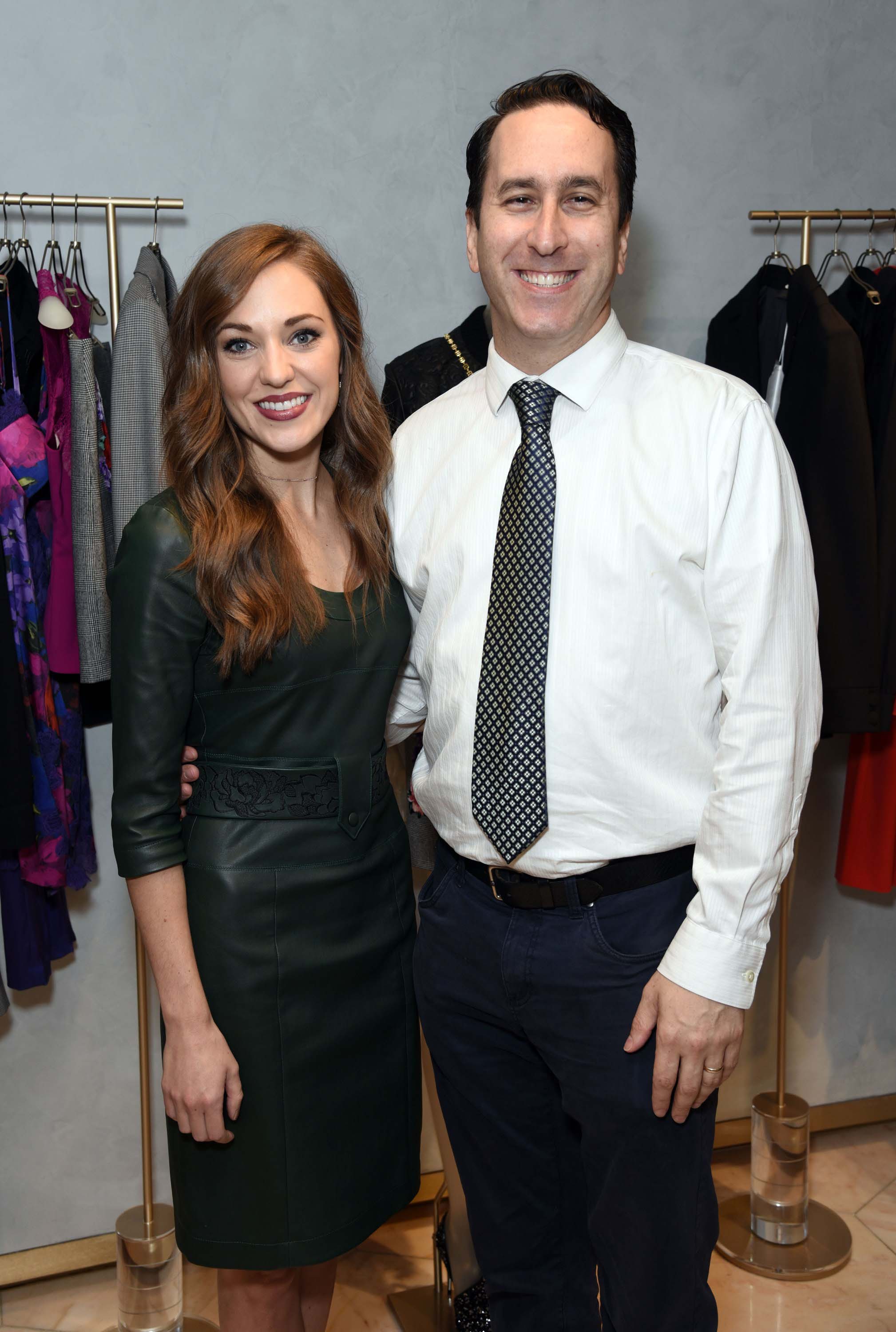 Laura Osnes attends LA PERLA Partners with Broadway Cares / Equity Fights AIDS