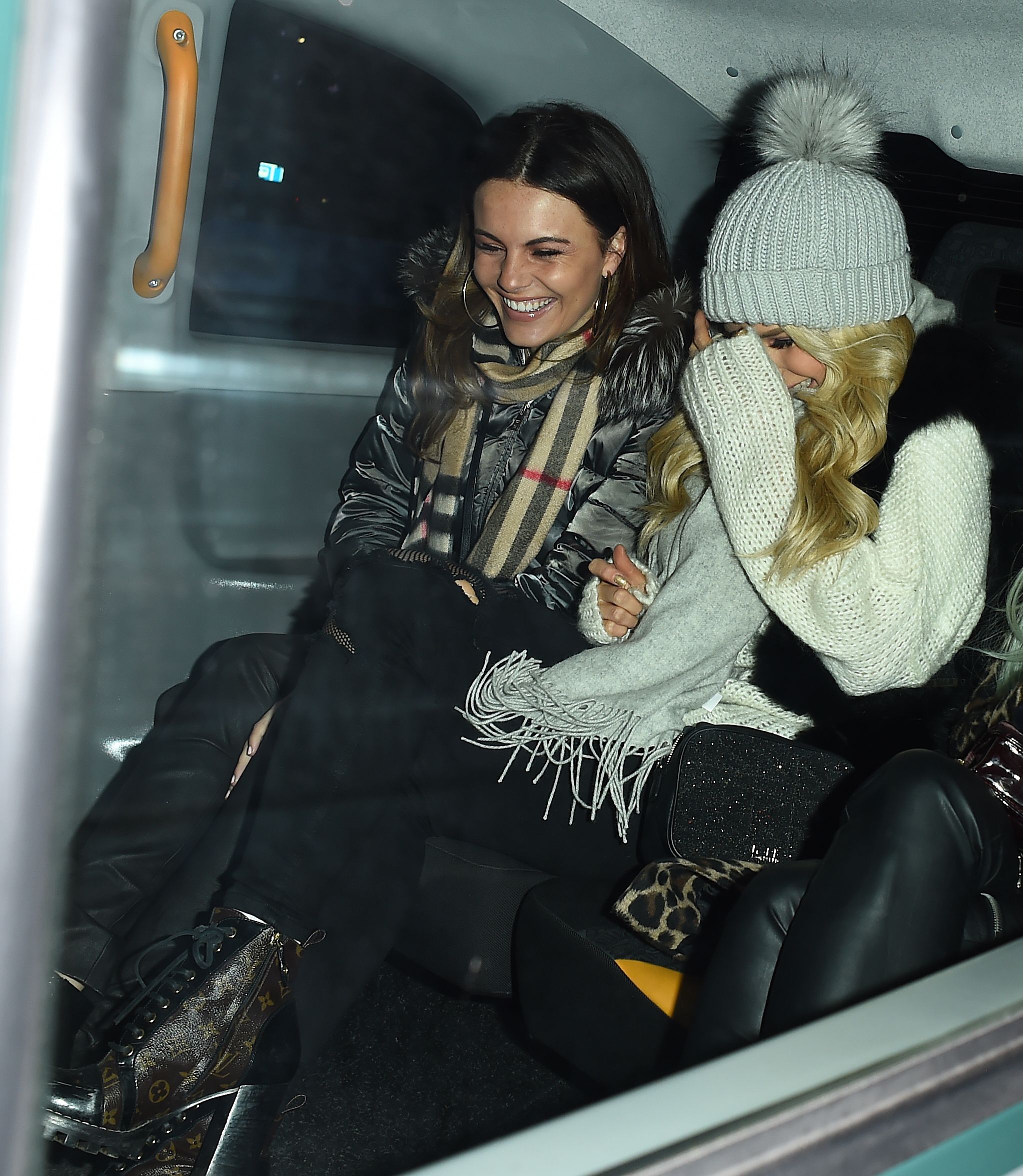 Lottie Moss & Emily Blackwell seen at Winter Wonderland