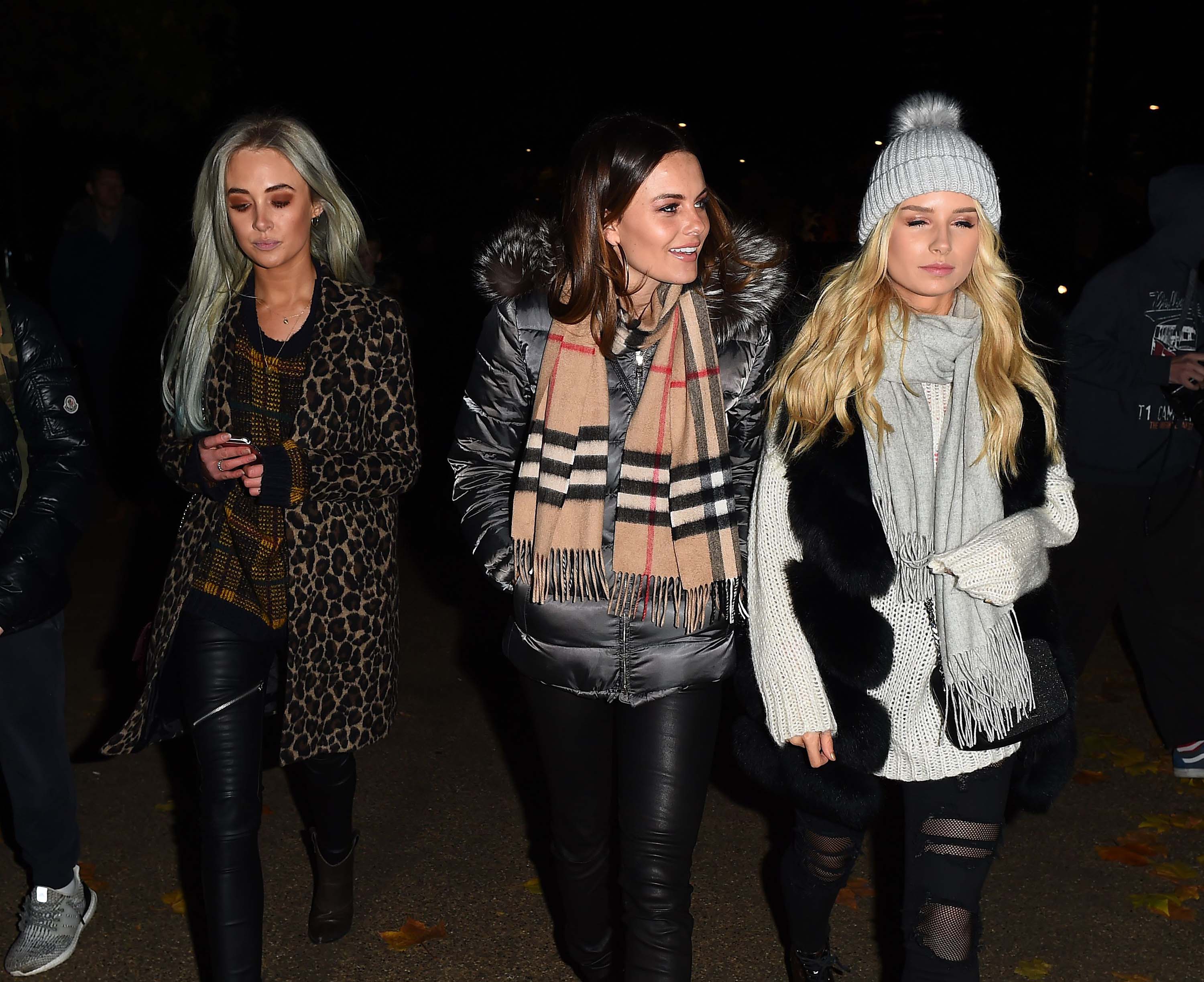 Lottie Moss & Emily Blackwell seen at Winter Wonderland