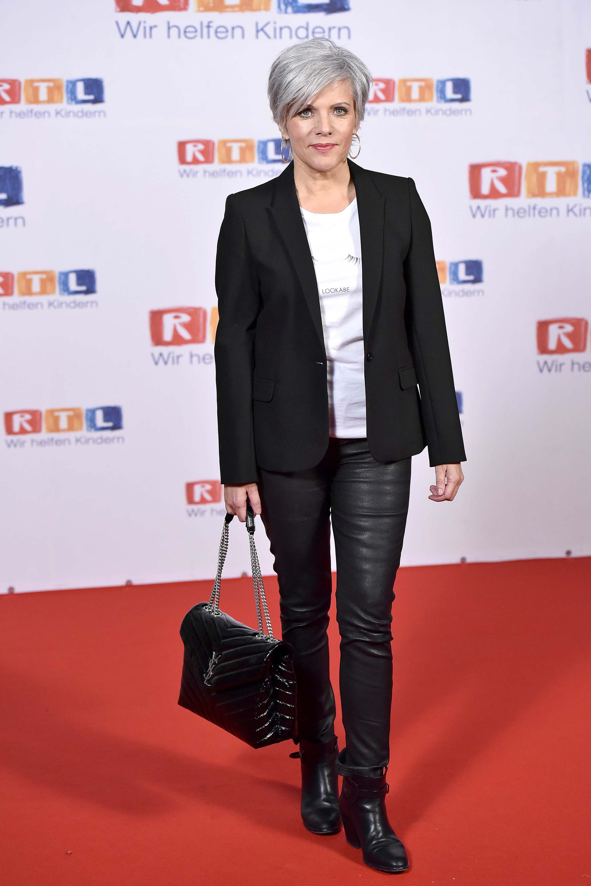 Birgit Schrowange attends RTL Spendenmarathon 2017