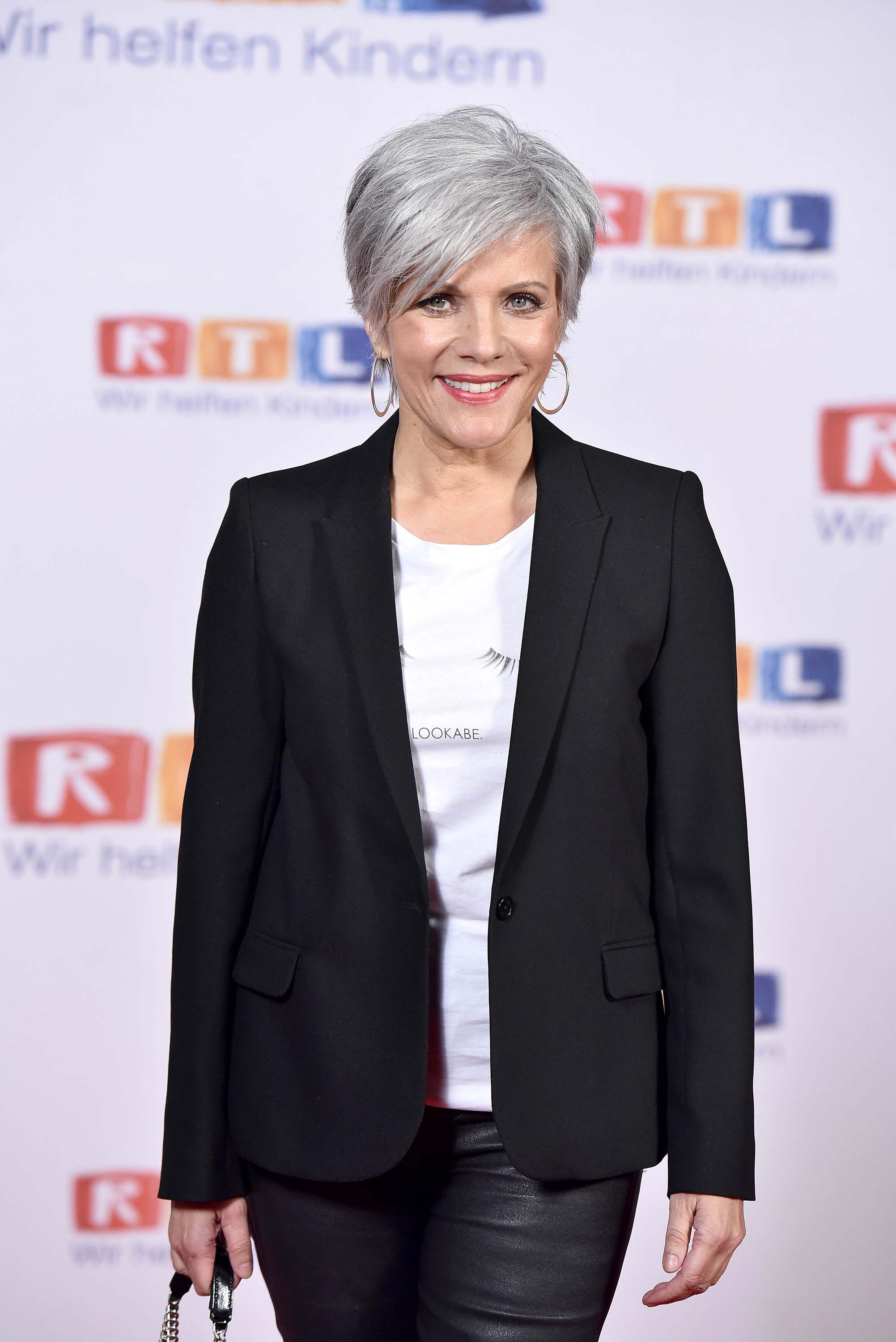 Birgit Schrowange attends RTL Spendenmarathon 2017