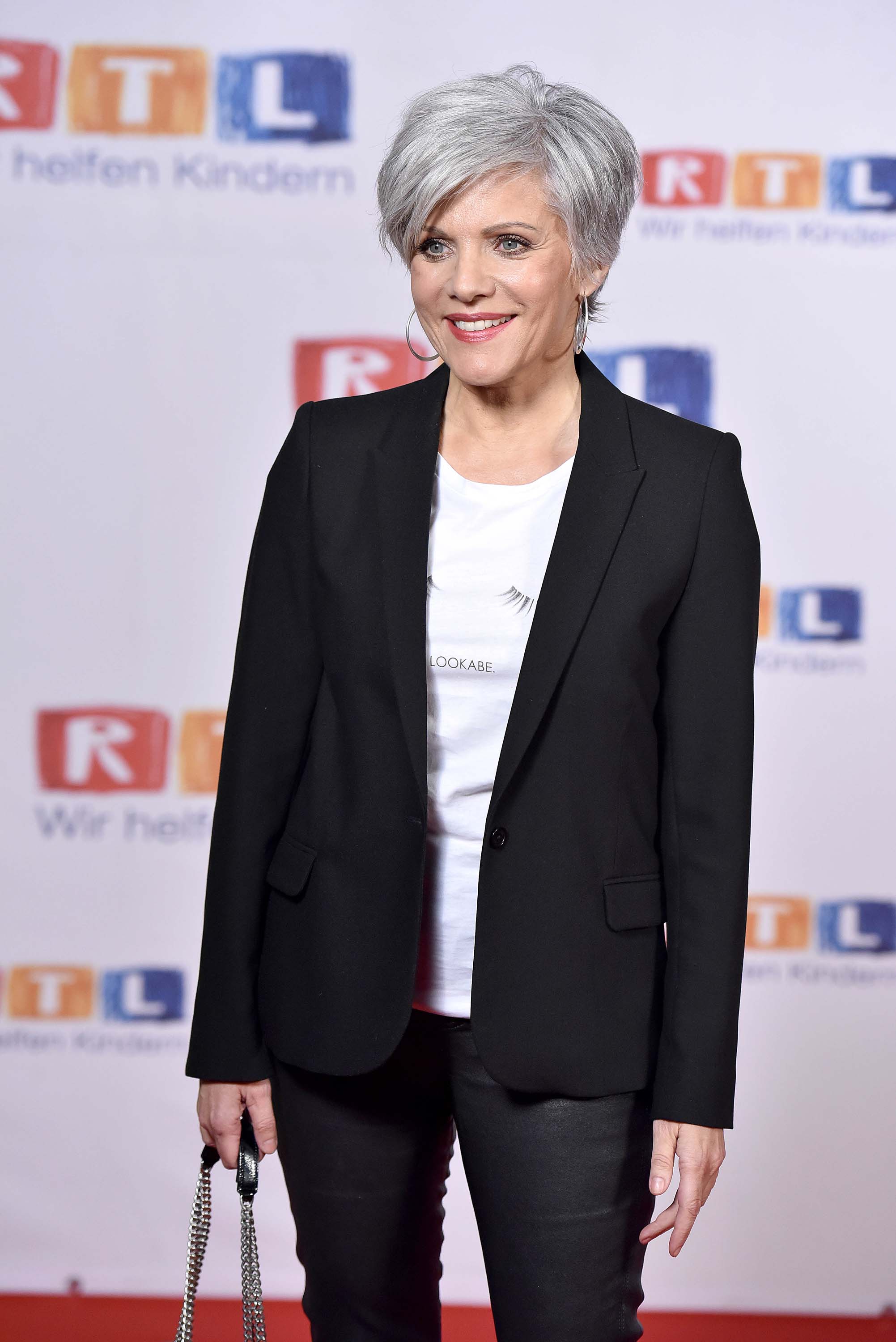 Birgit Schrowange attends RTL Spendenmarathon 2017