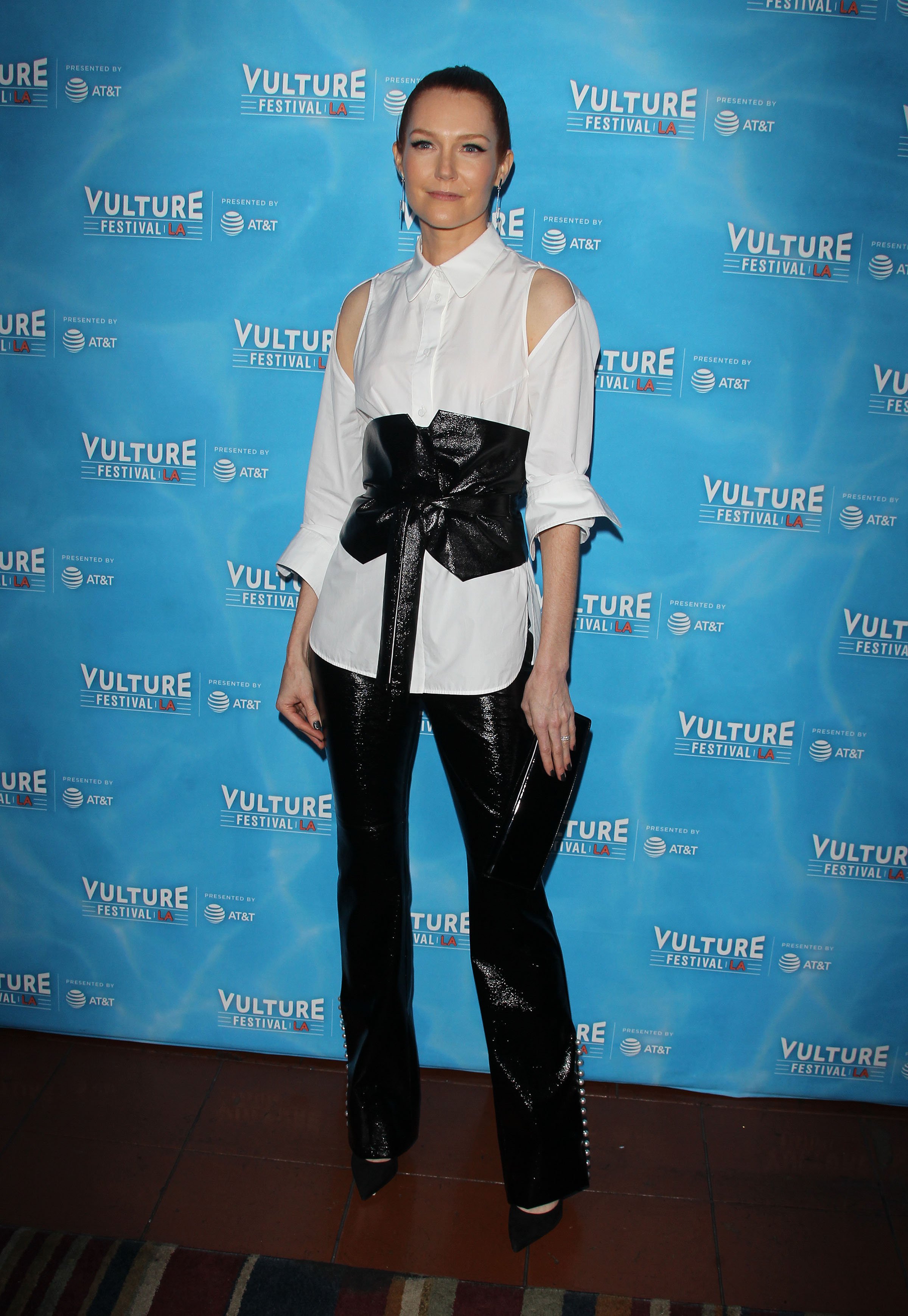 Darby Stanchfield attends Scandal Panel Vulture Festival