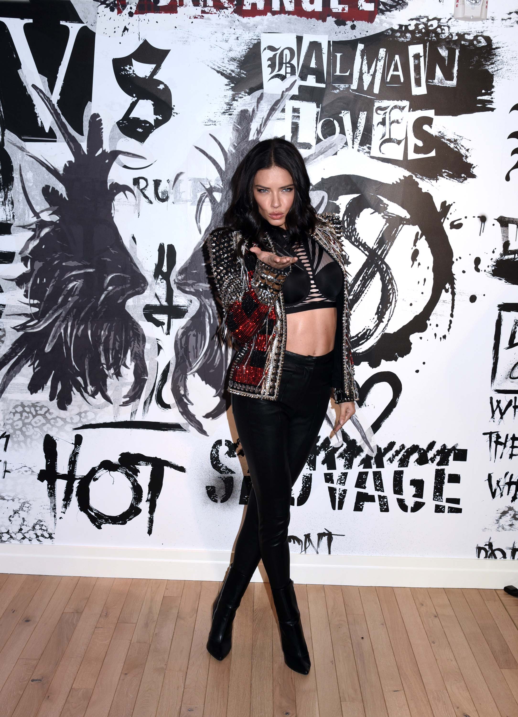 Adriana Lima attends Victoria Secret Fashion Show