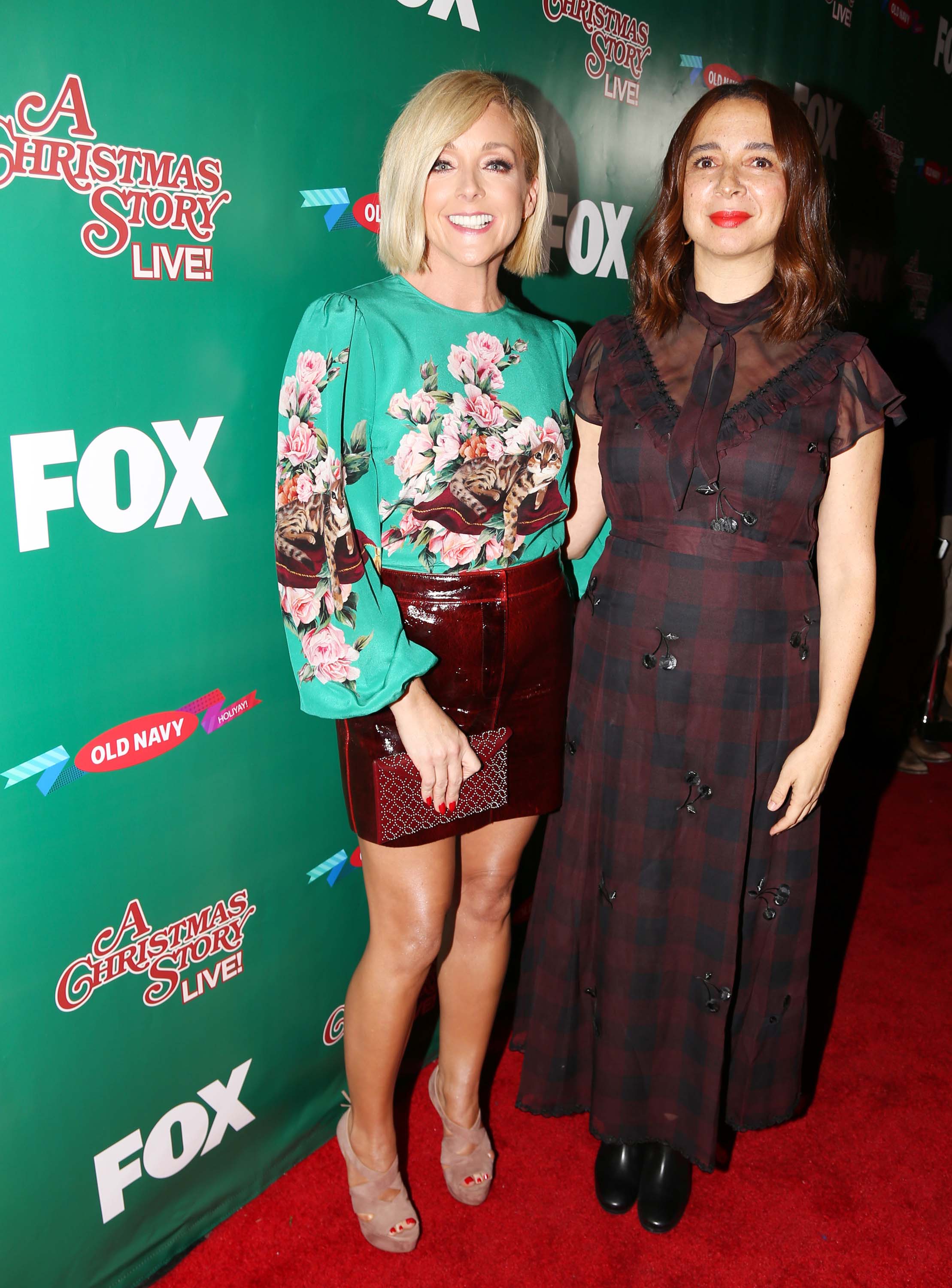 Jane Krakowski attends A Christmas Story Live! Lighting Event