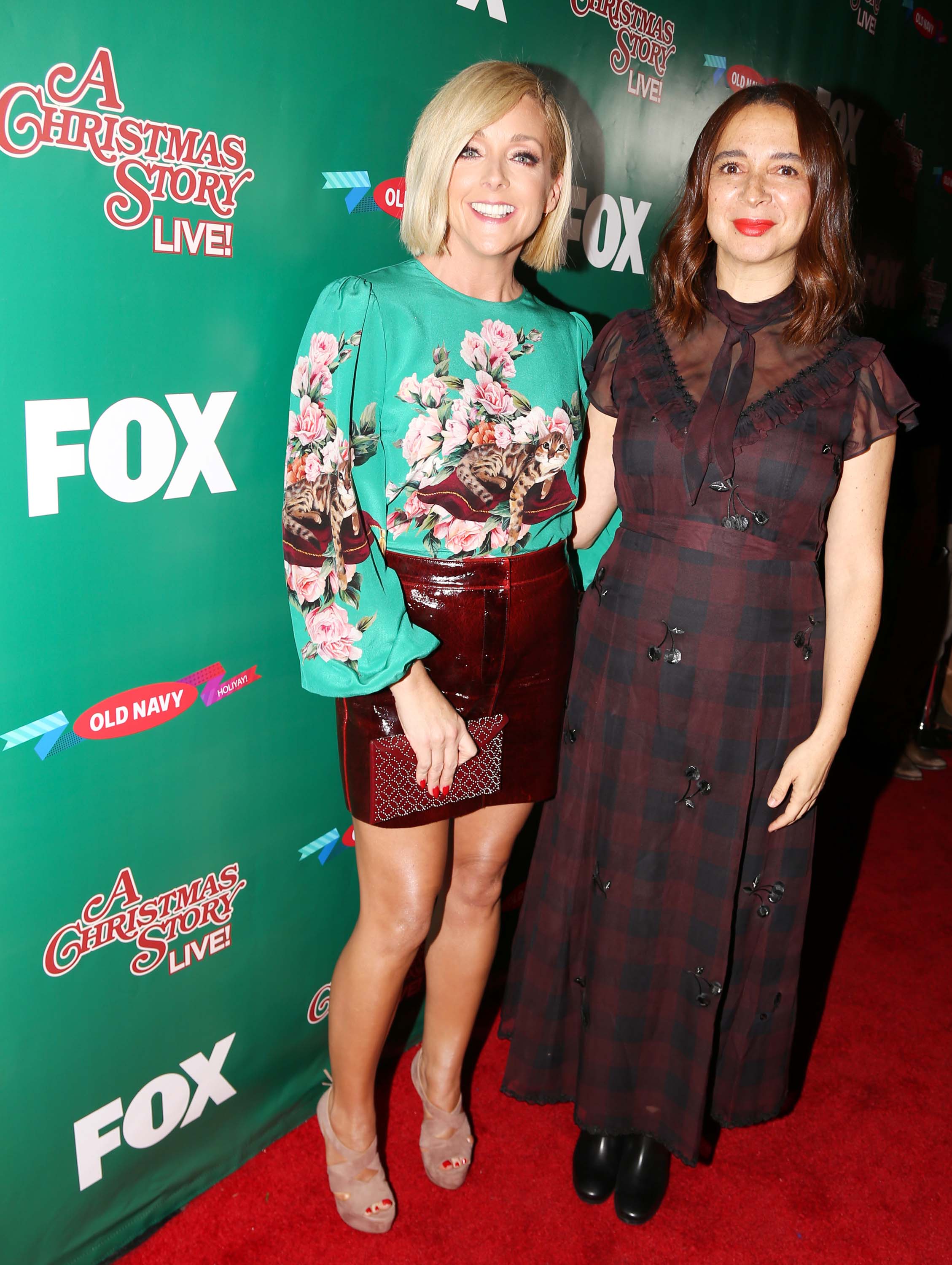 Jane Krakowski attends A Christmas Story Live! Lighting Event