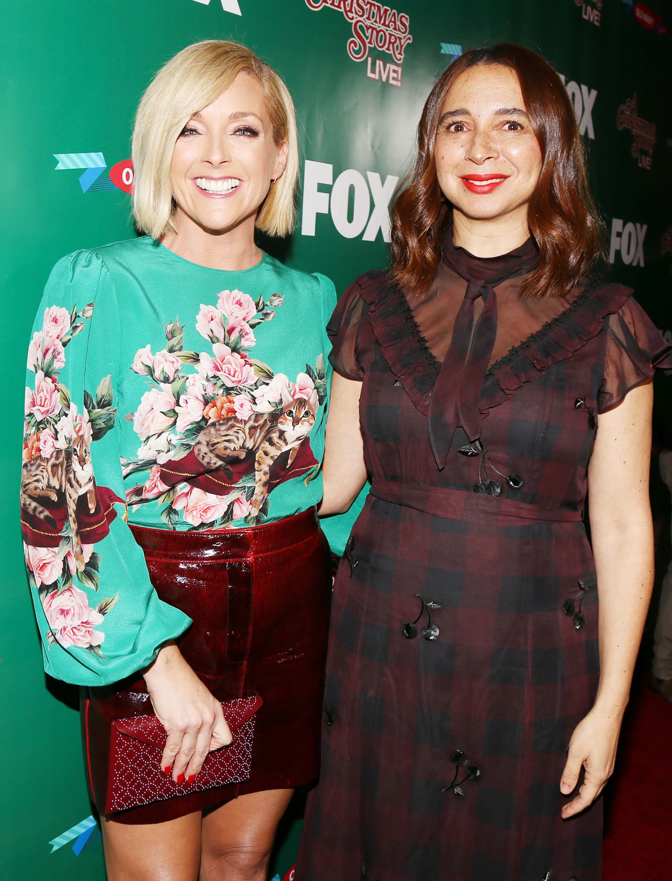 Jane Krakowski attends A Christmas Story Live! Lighting Event