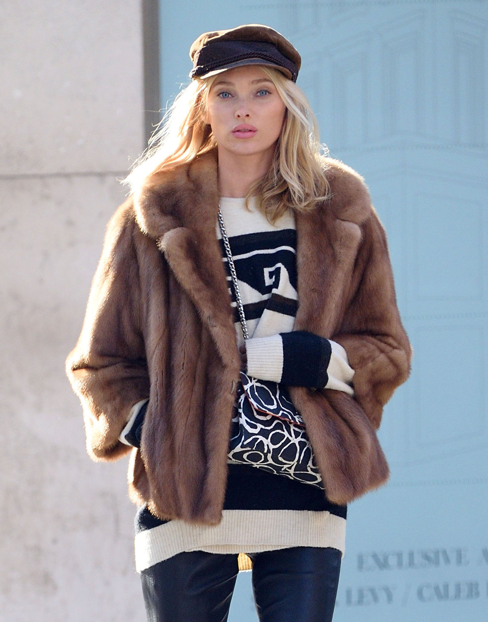 Elsa Hosk out in New York City