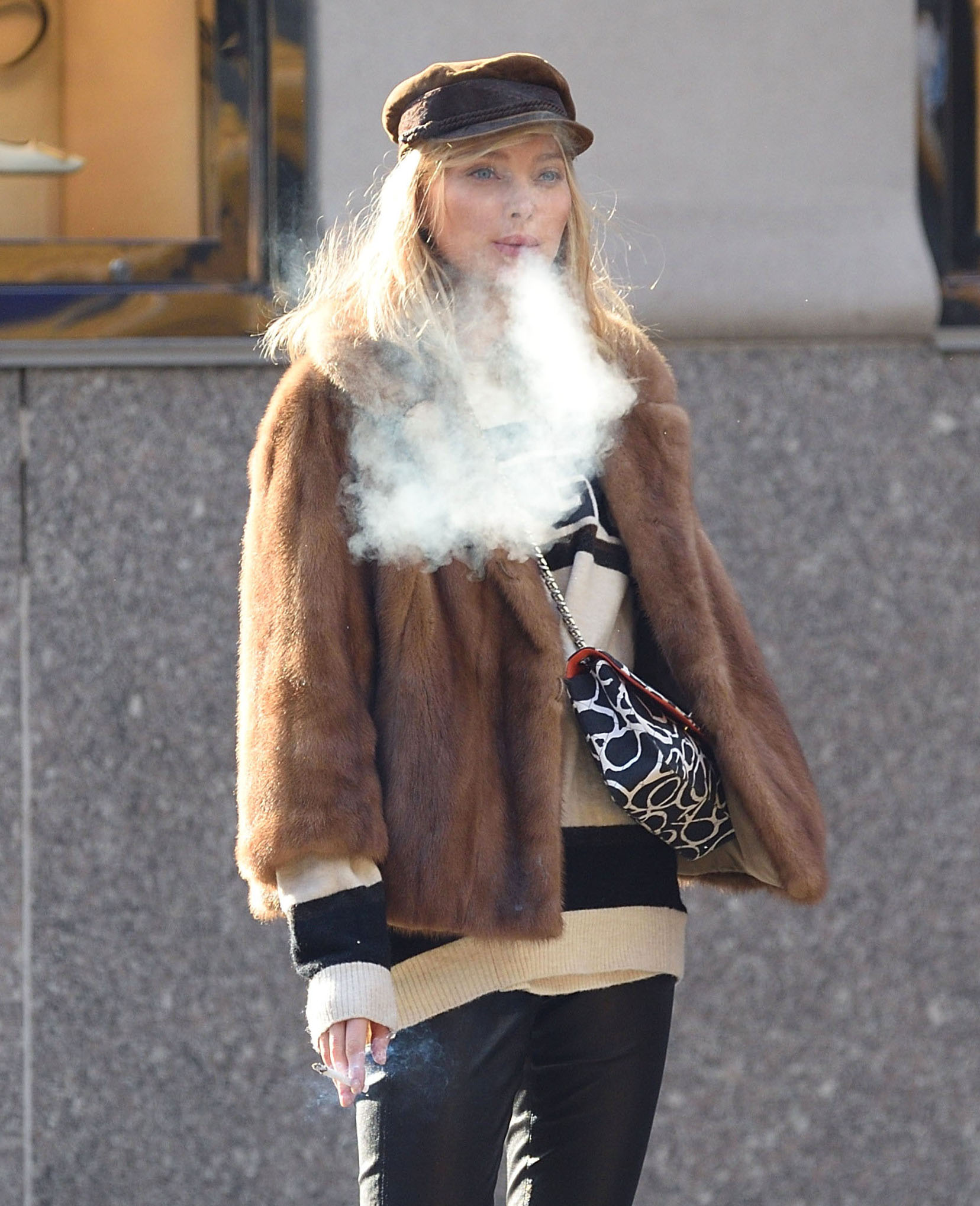 Elsa Hosk out in New York City