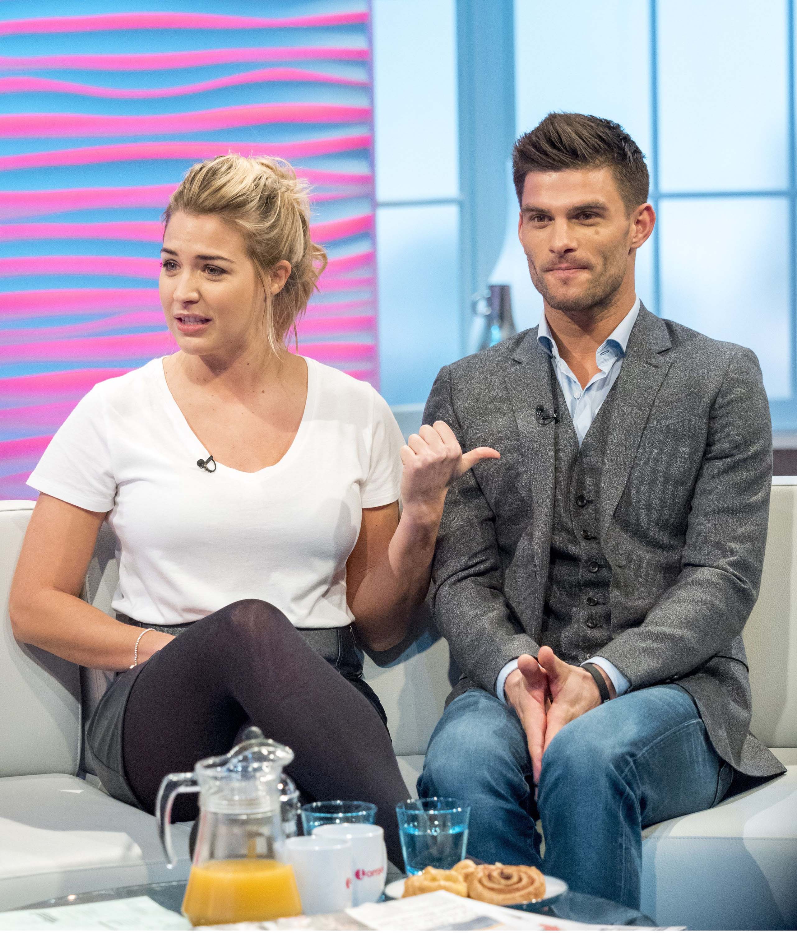 Gemma Atkinson at Lorraine TV Show London