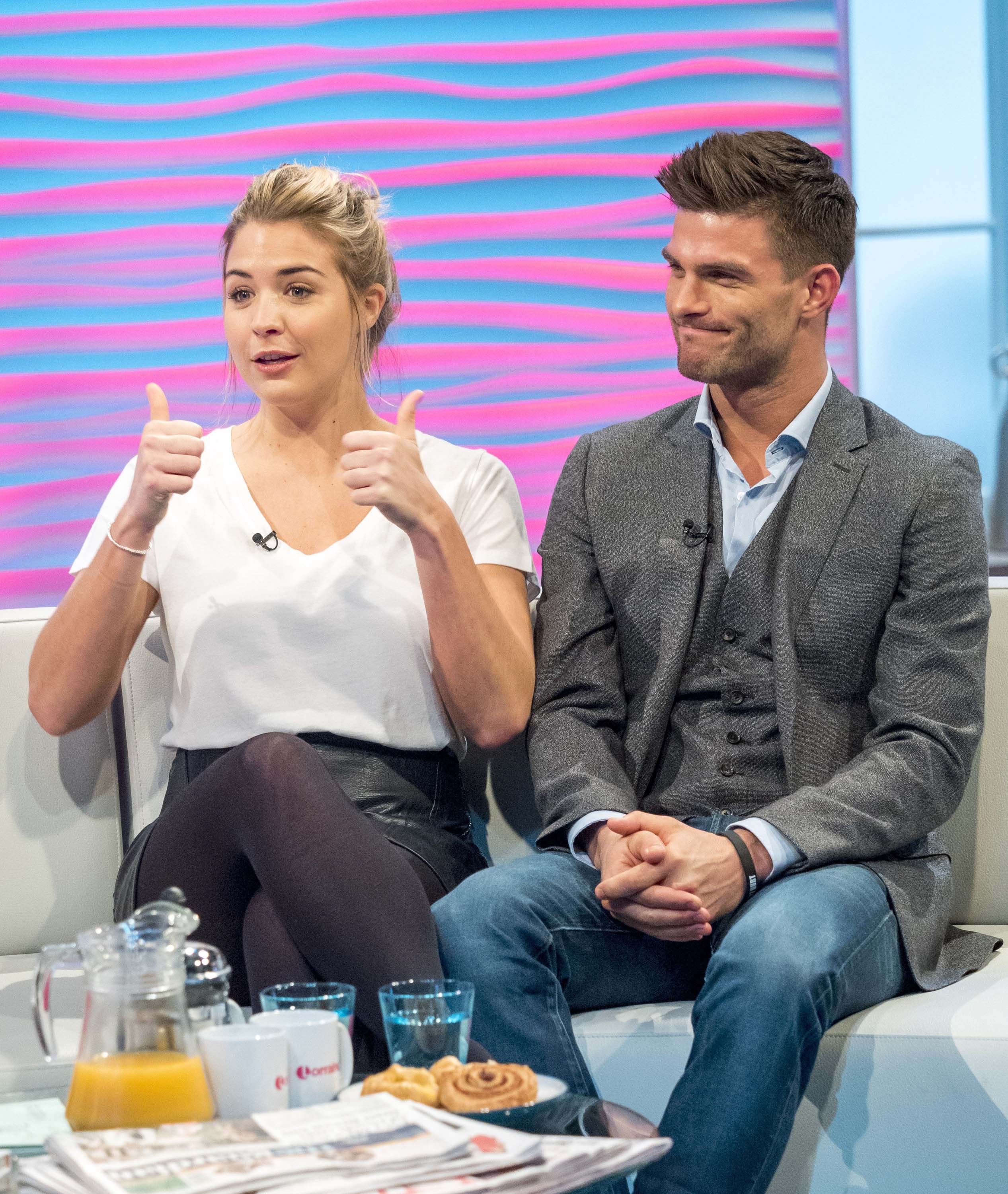 Gemma Atkinson at Lorraine TV Show London