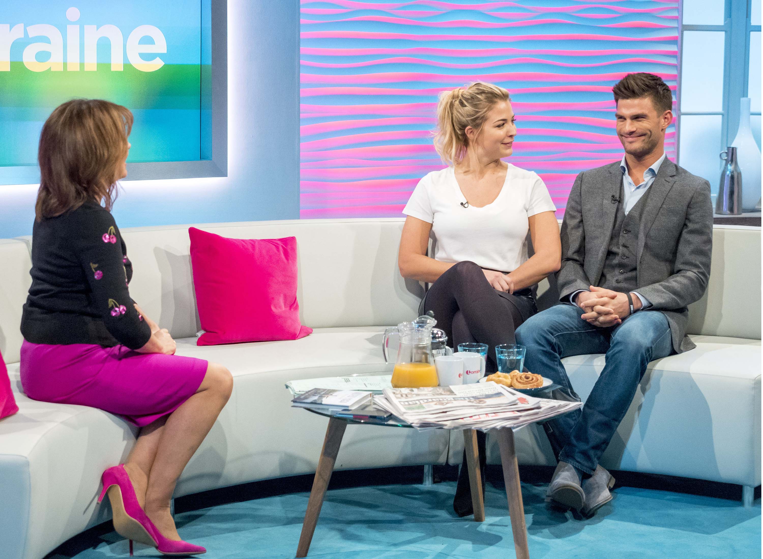 Gemma Atkinson at Lorraine TV Show London