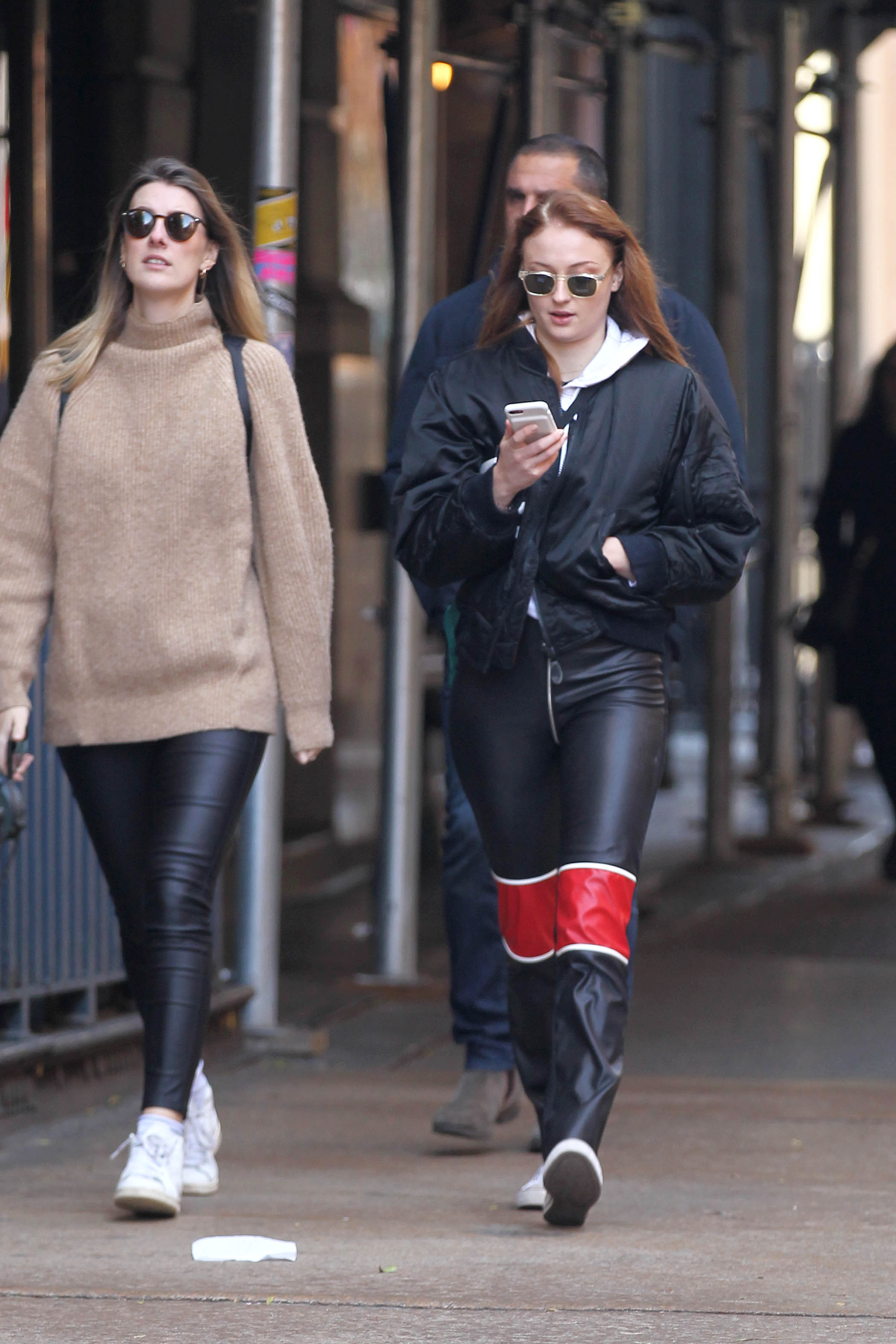 Sophie Turner out shopping in Soho