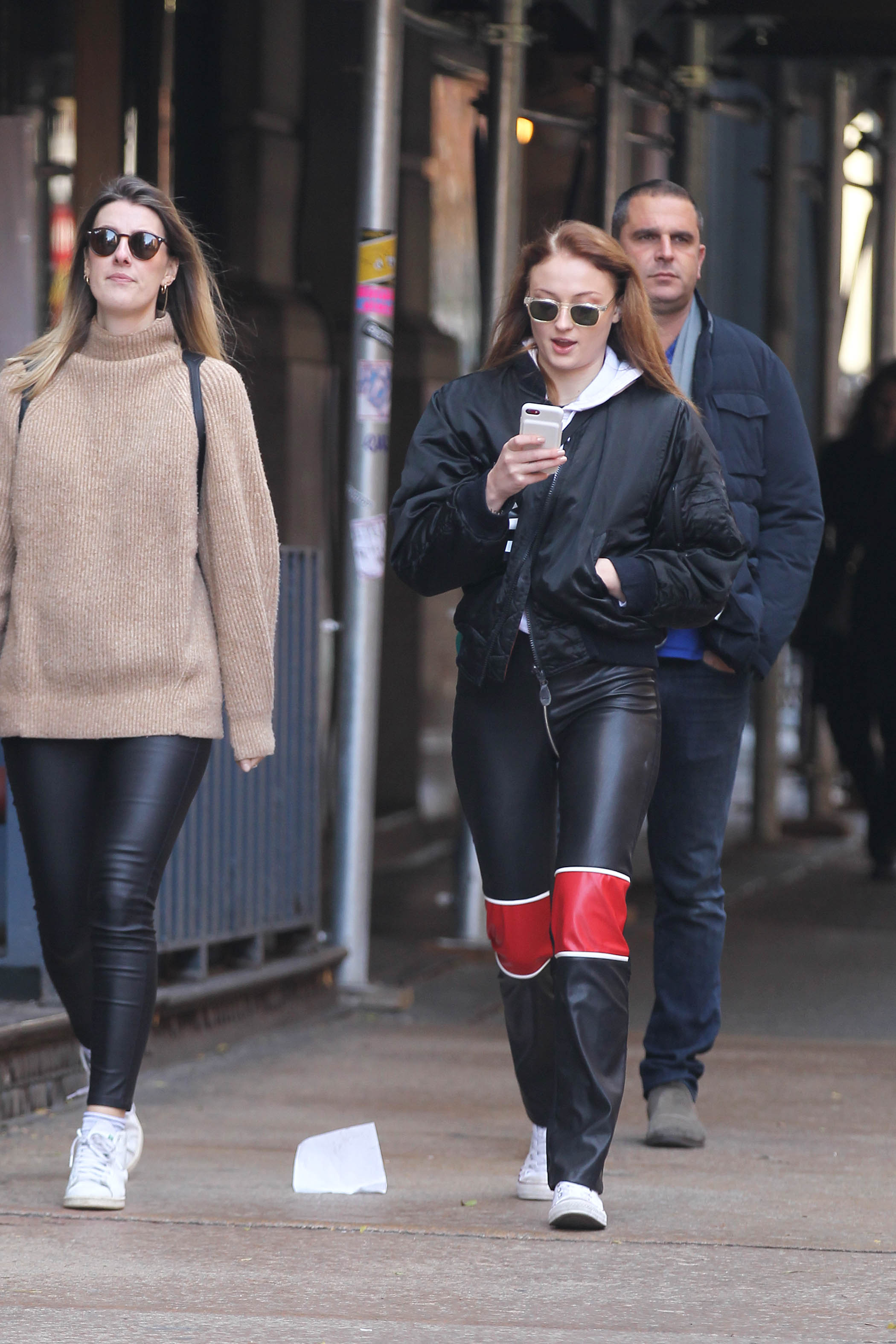 Sophie Turner out shopping in Soho