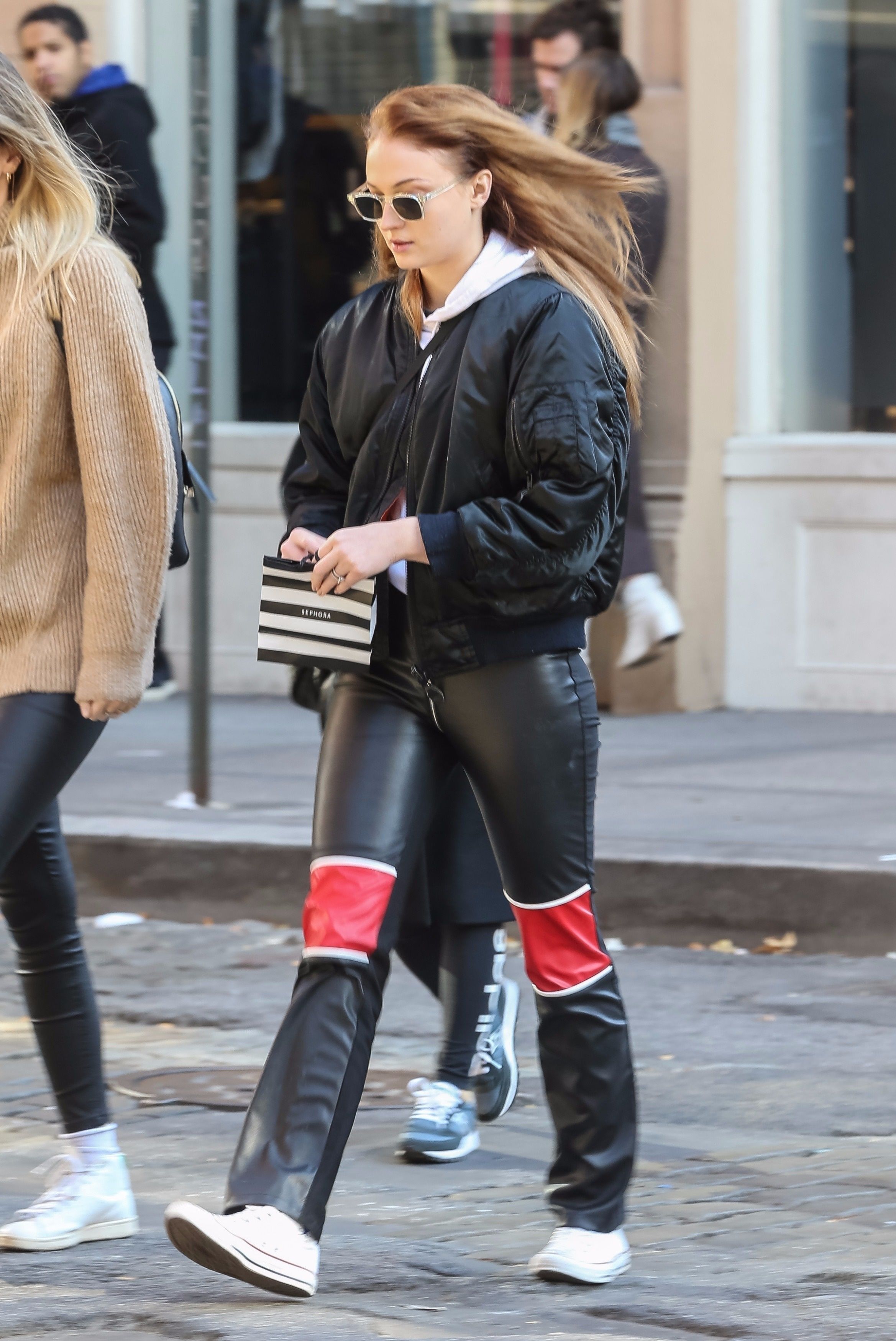 Sophie Turner out shopping in Soho