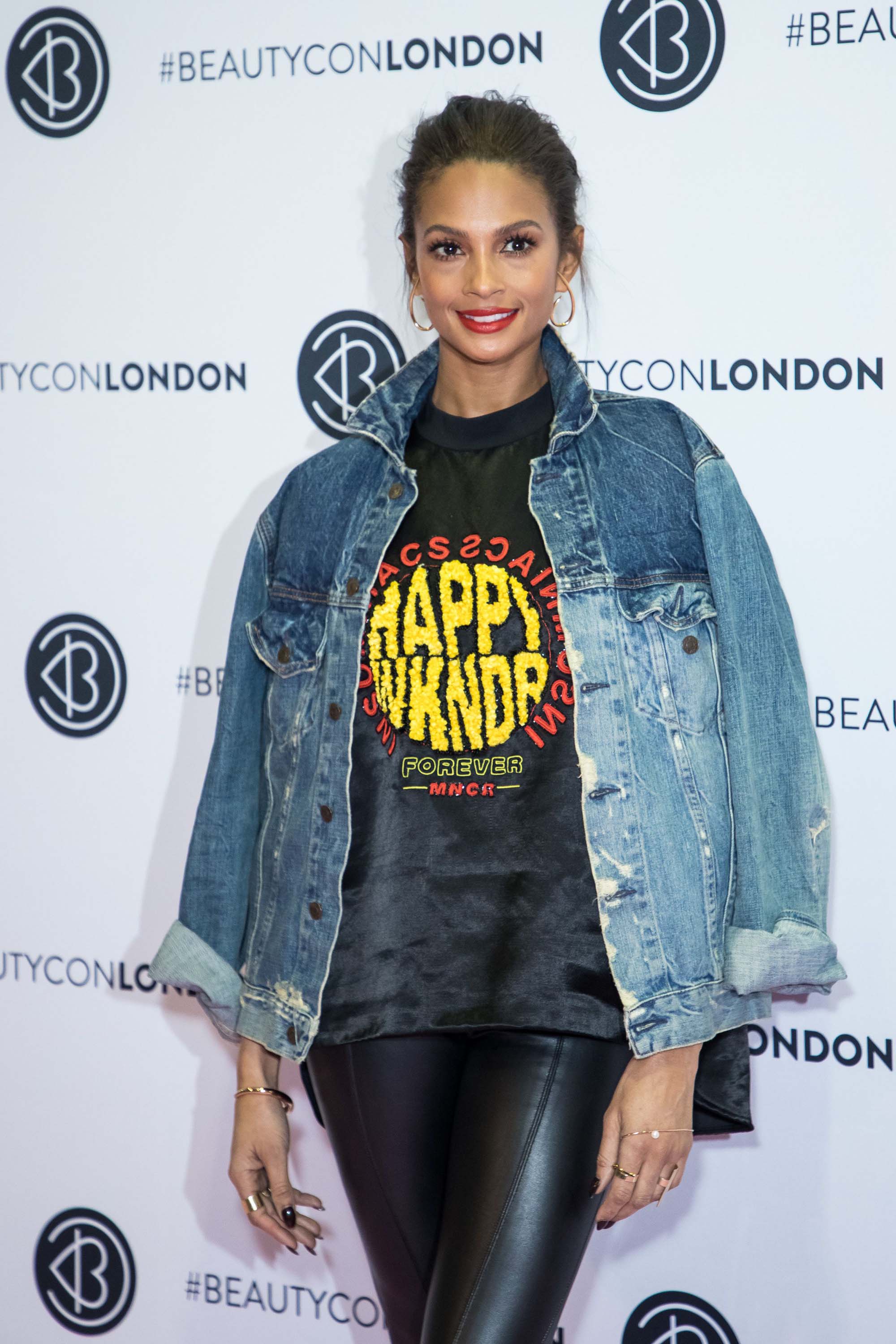 Alesha Dixon attends Beautycon