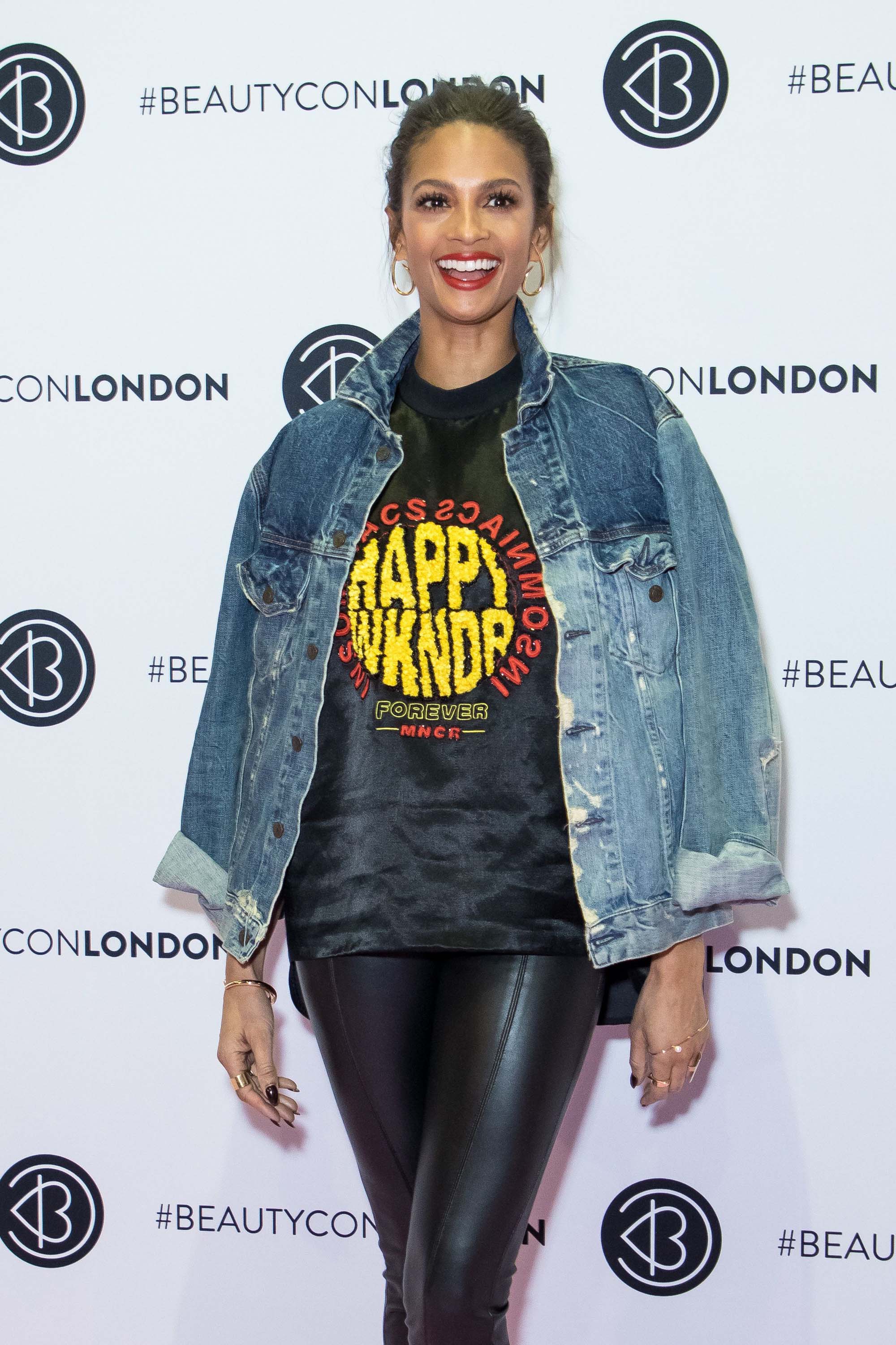 Alesha Dixon attends Beautycon