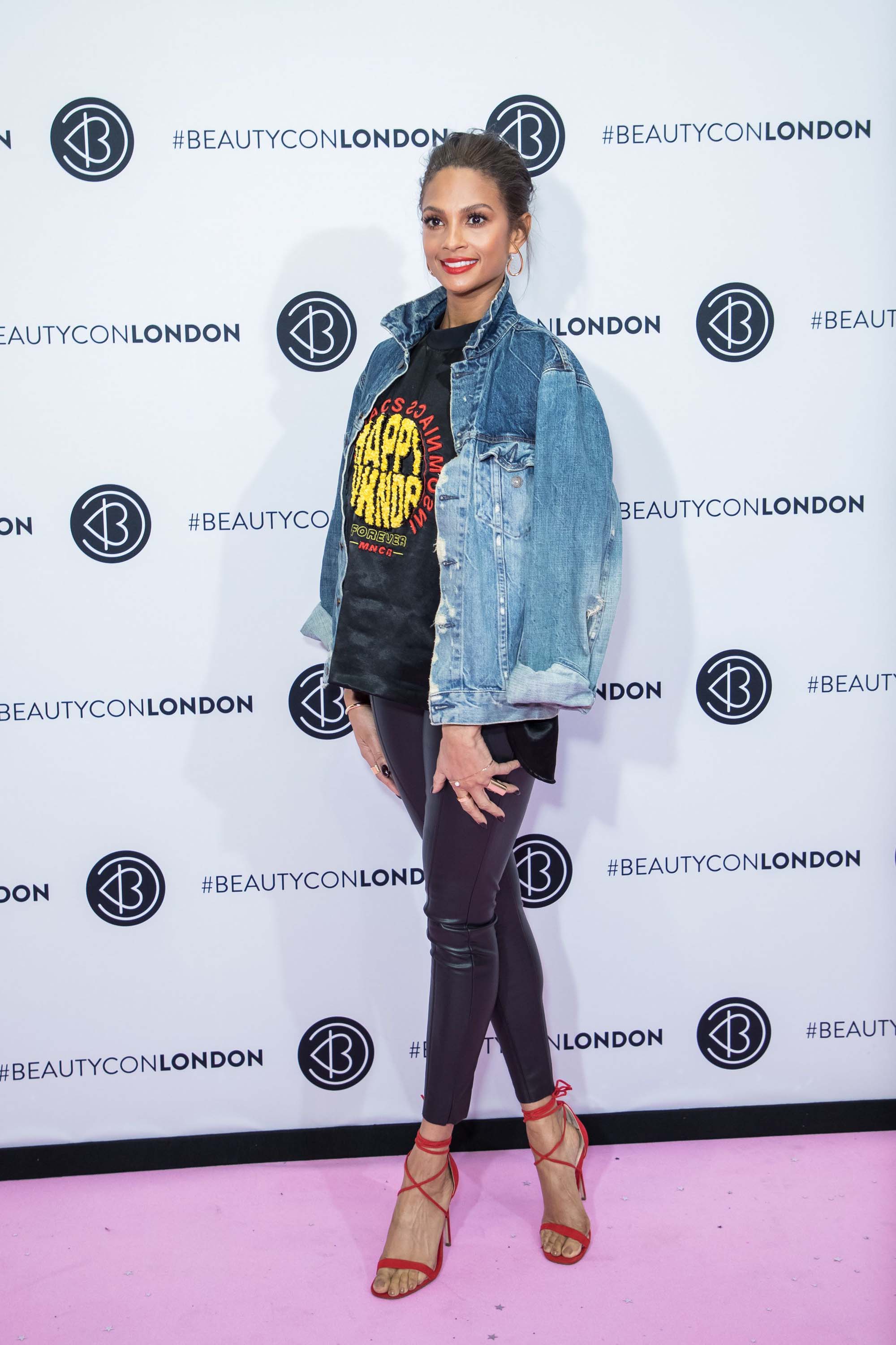 Alesha Dixon attends Beautycon