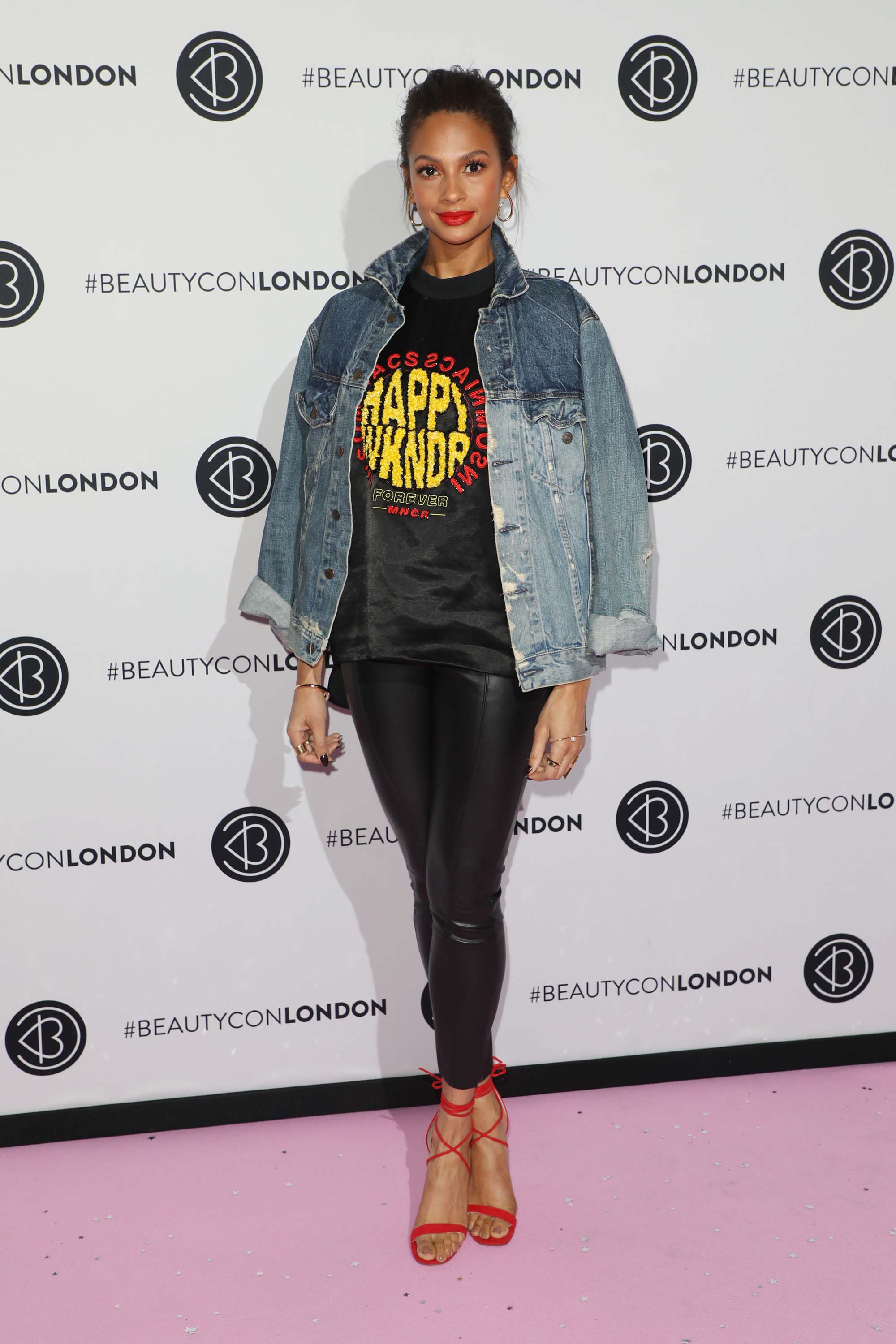 Alesha Dixon attends Beautycon