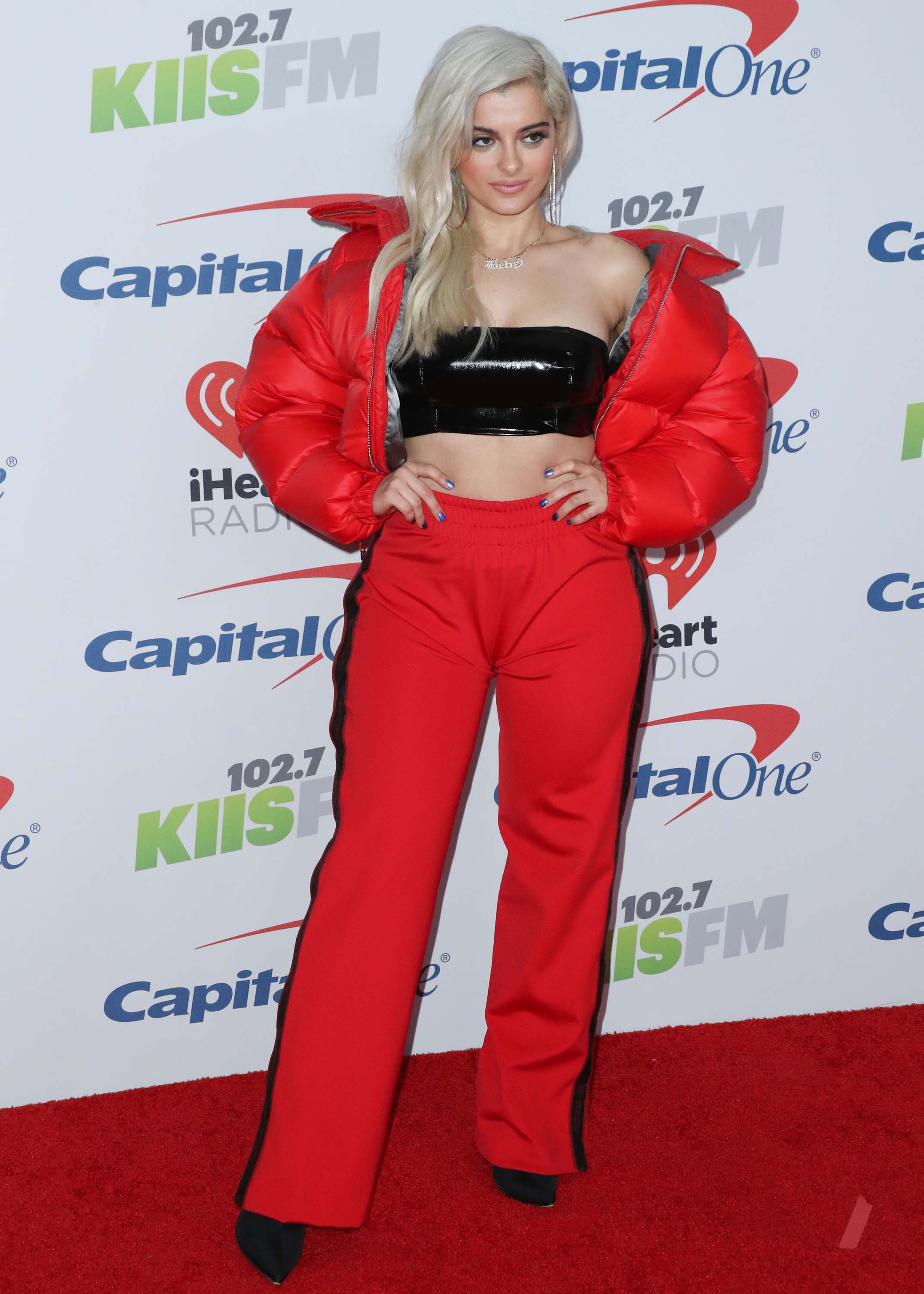 Bebe Rexha attends 102.7 KIIS FM’s Jingle Ball