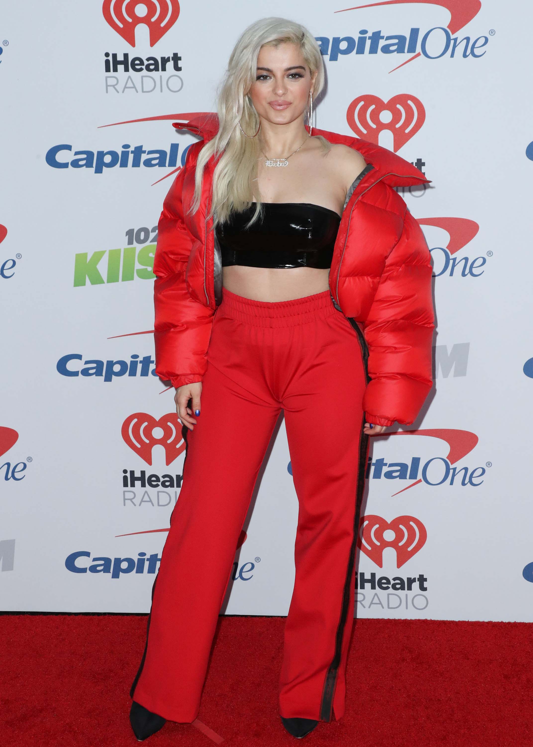 Bebe Rexha attends 102.7 KIIS FM’s Jingle Ball