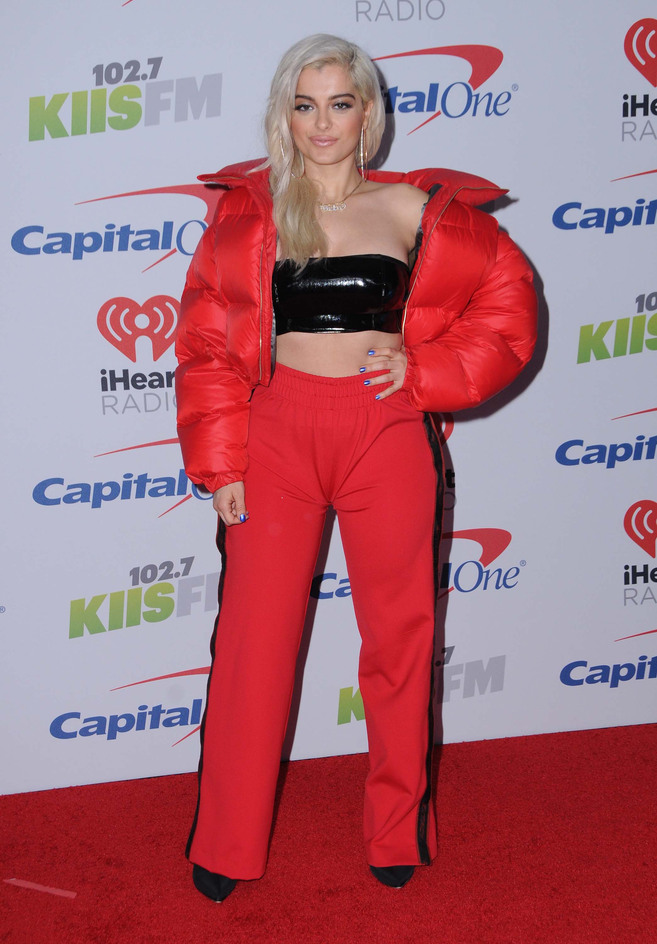 Bebe Rexha attends 102.7 KIIS FM’s Jingle Ball