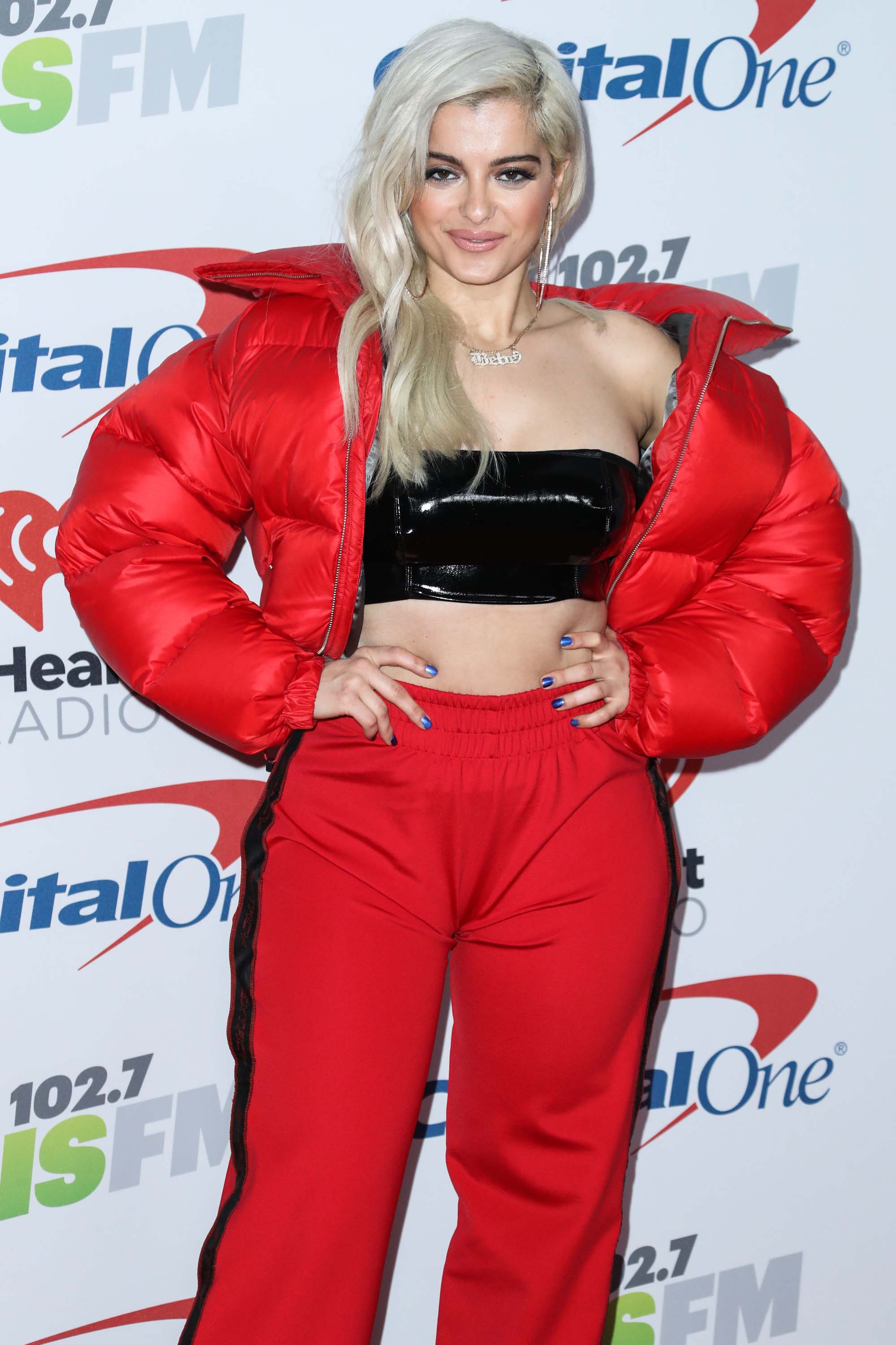 Bebe Rexha attends 102.7 KIIS FM’s Jingle Ball