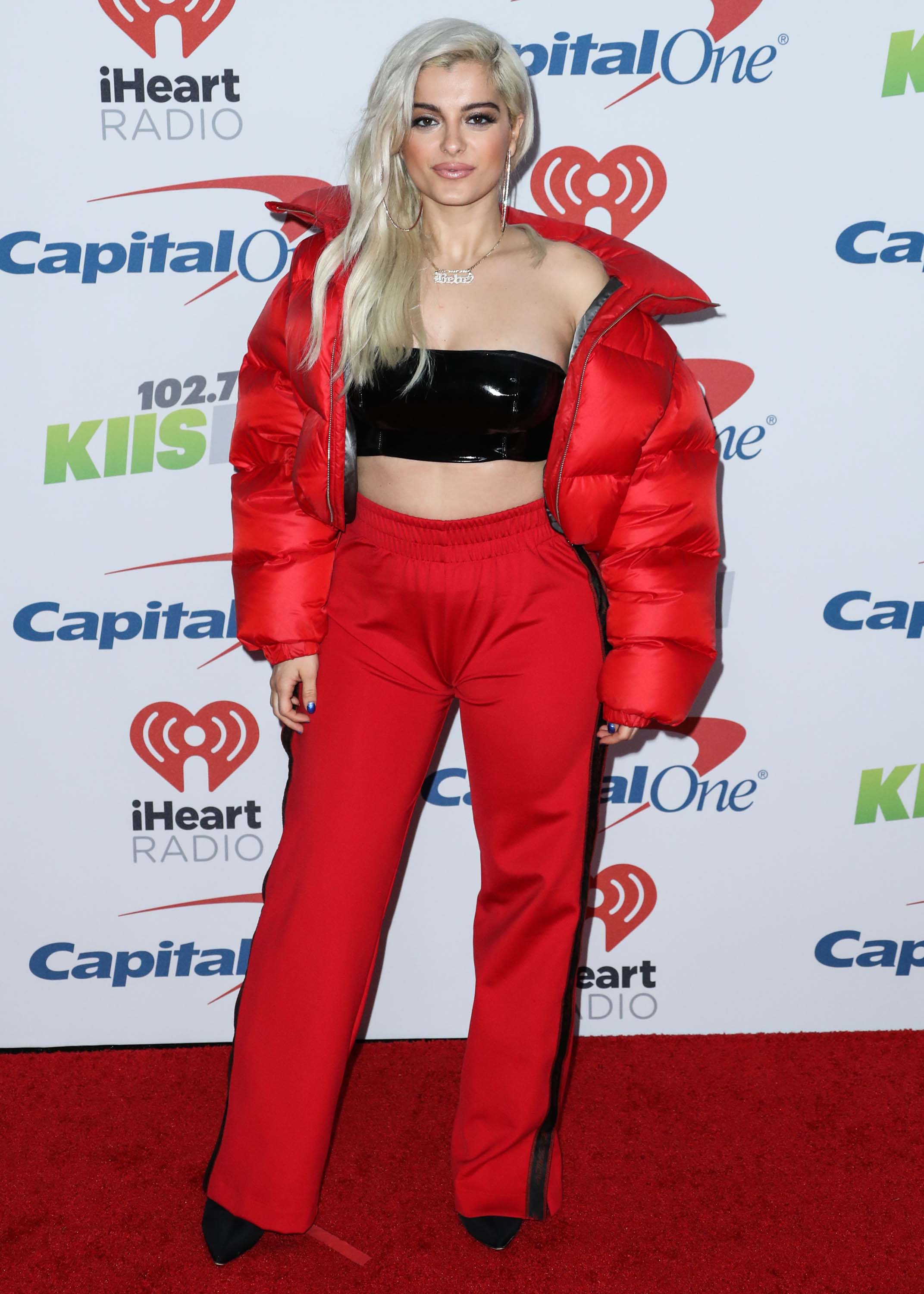 Bebe Rexha attends 102.7 KIIS FM’s Jingle Ball