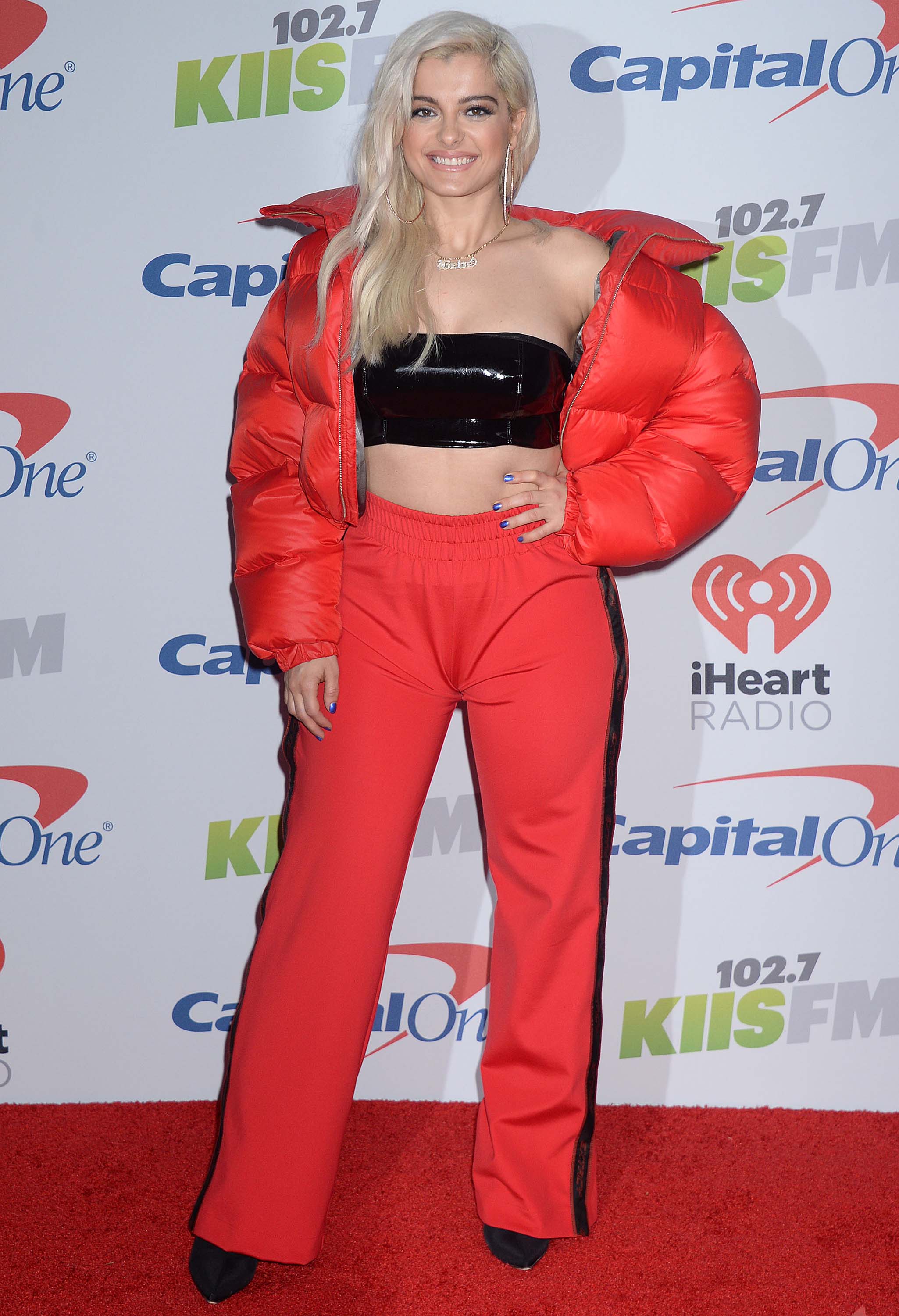 Bebe Rexha attends 102.7 KIIS FM’s Jingle Ball